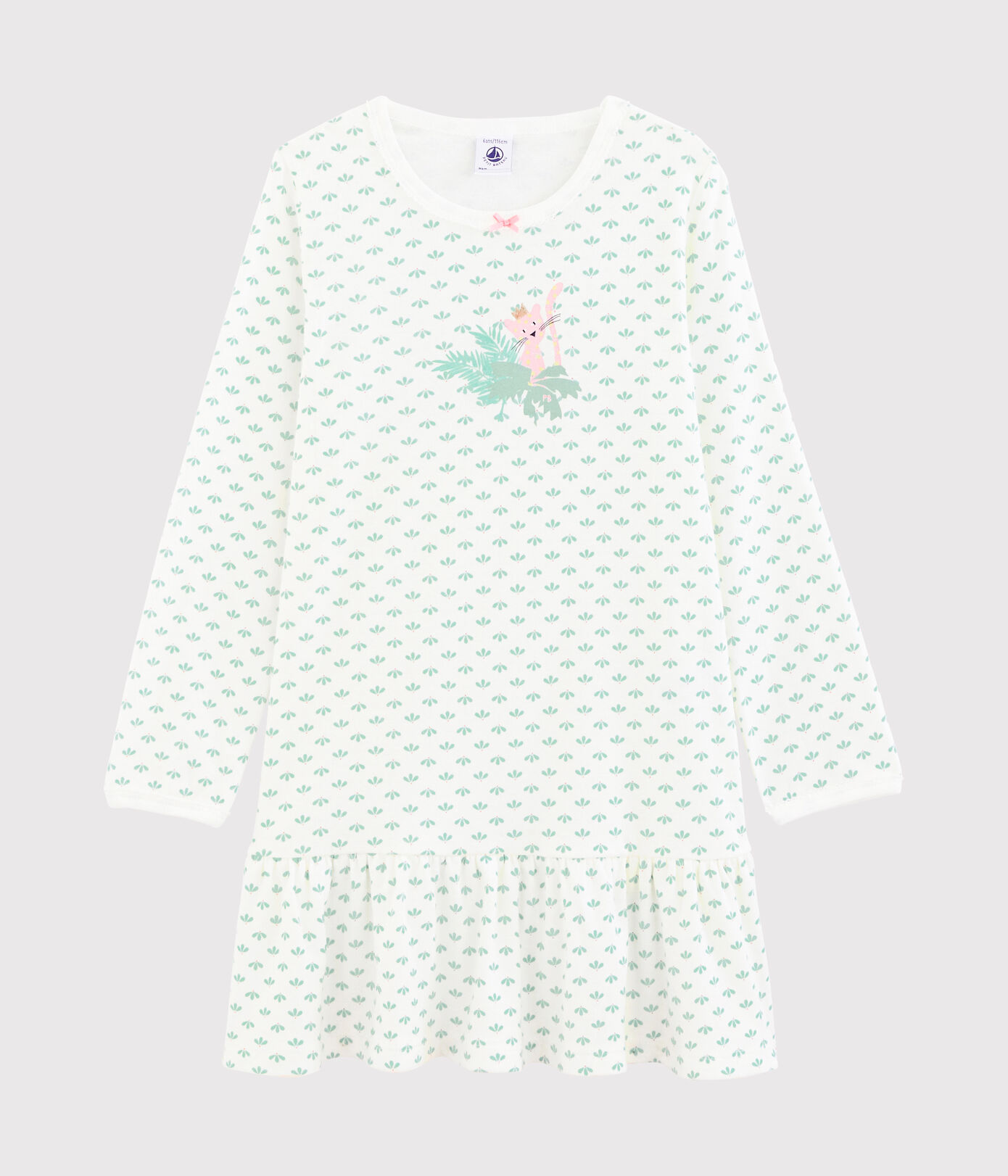 Chemise de nuit petite fille en cte
