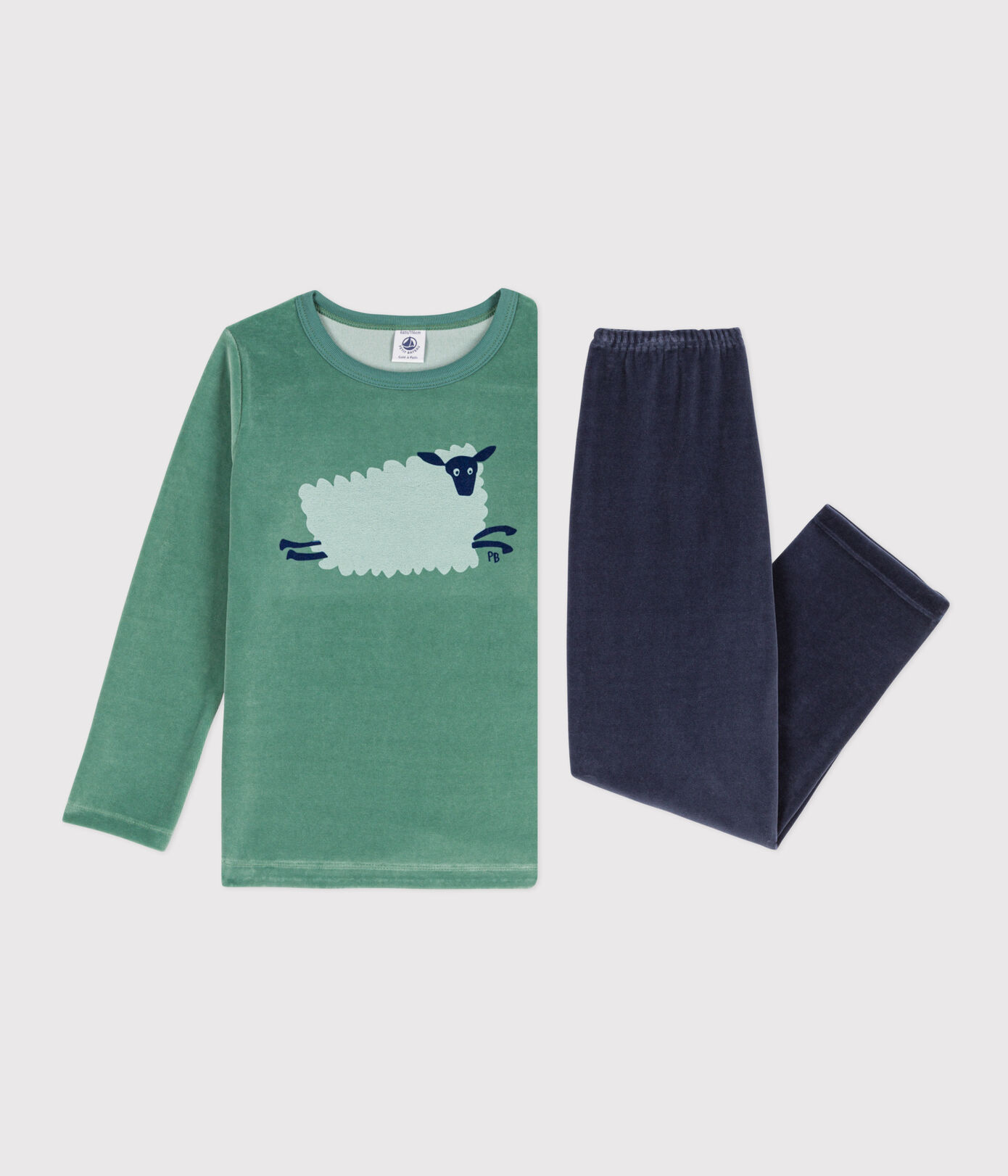 Pyjama petit garon en velours