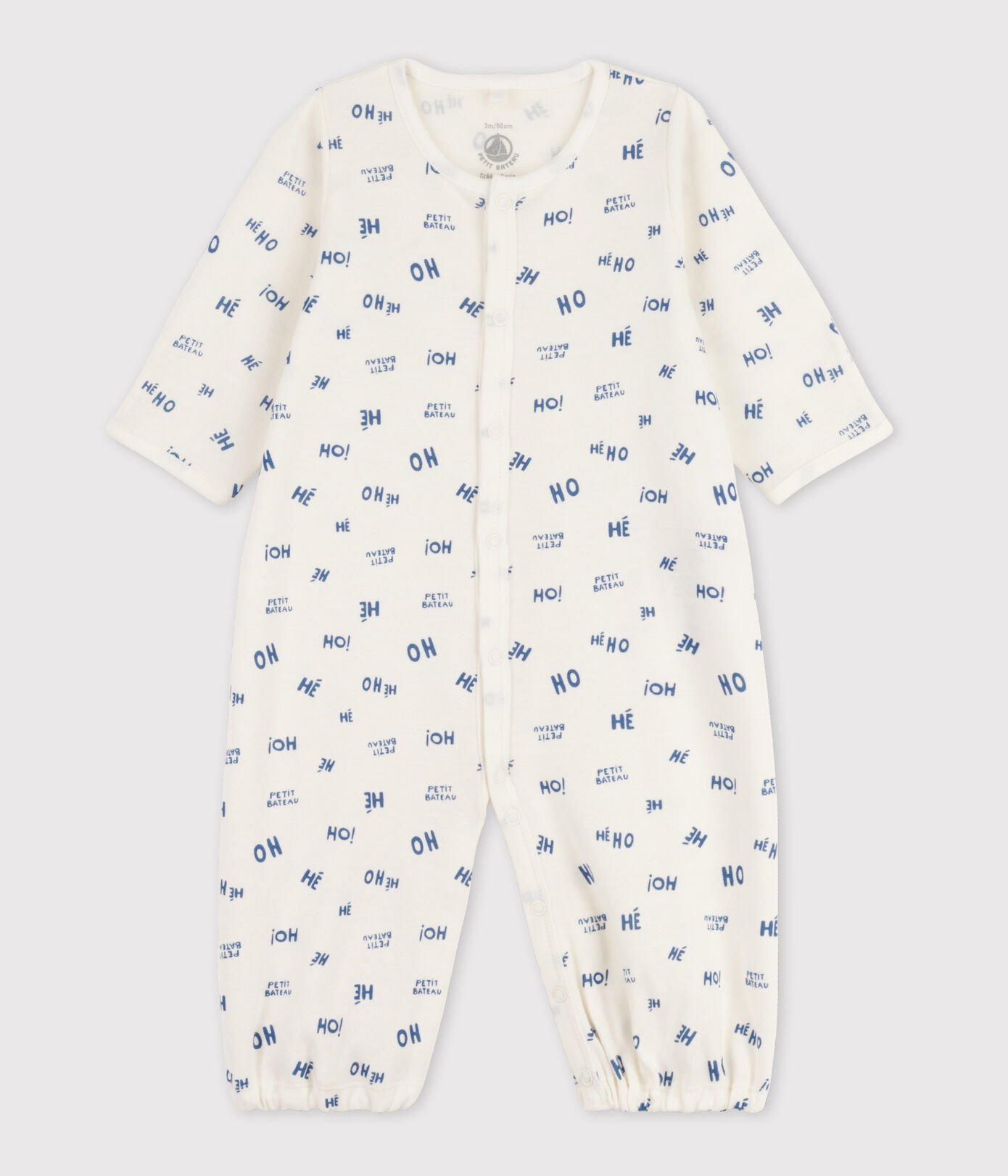 Combisac imprimé bébé en coton