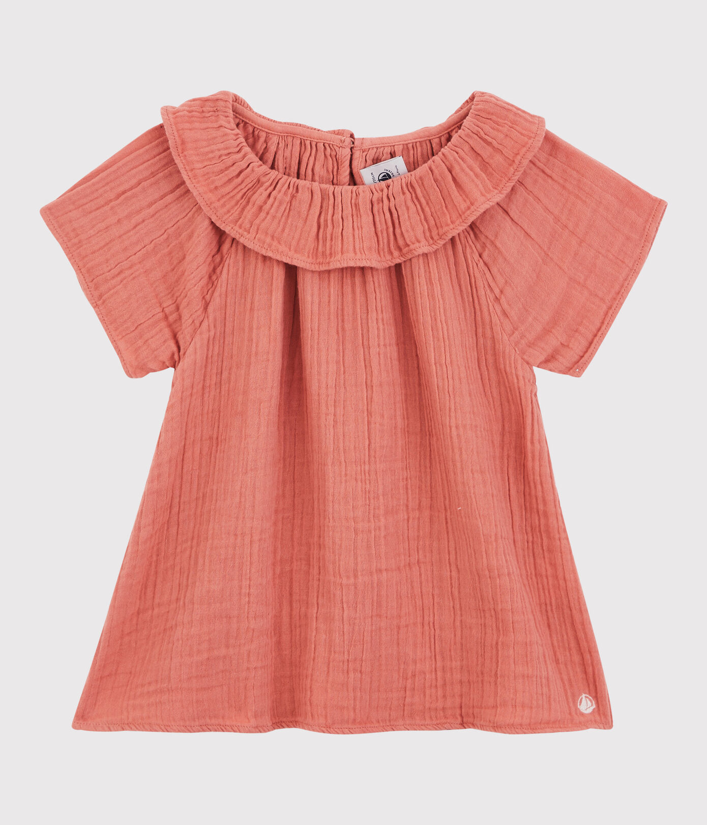 Blouse en gaze de coton bio enfant fille