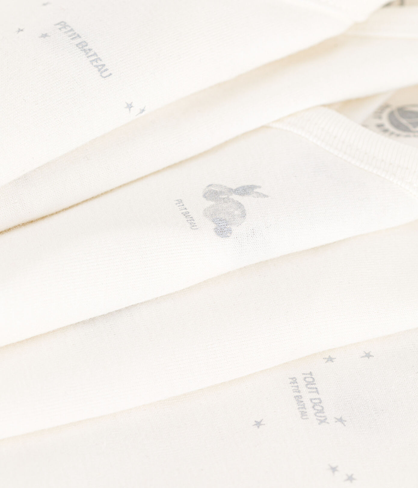 Lot de 5 bodies croisés manches courtes en coton