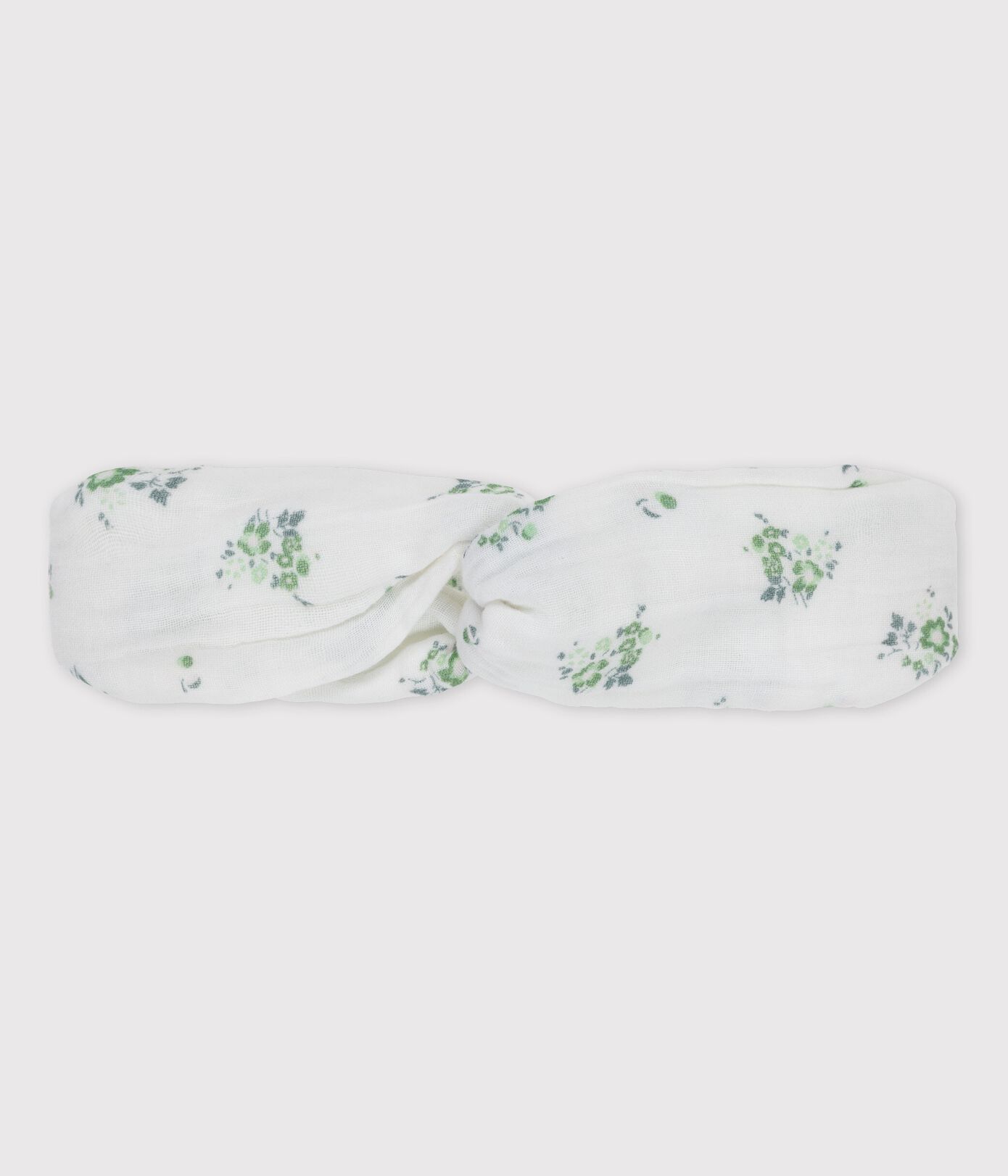 Bandeau bébé en tissu couche de coton biologique