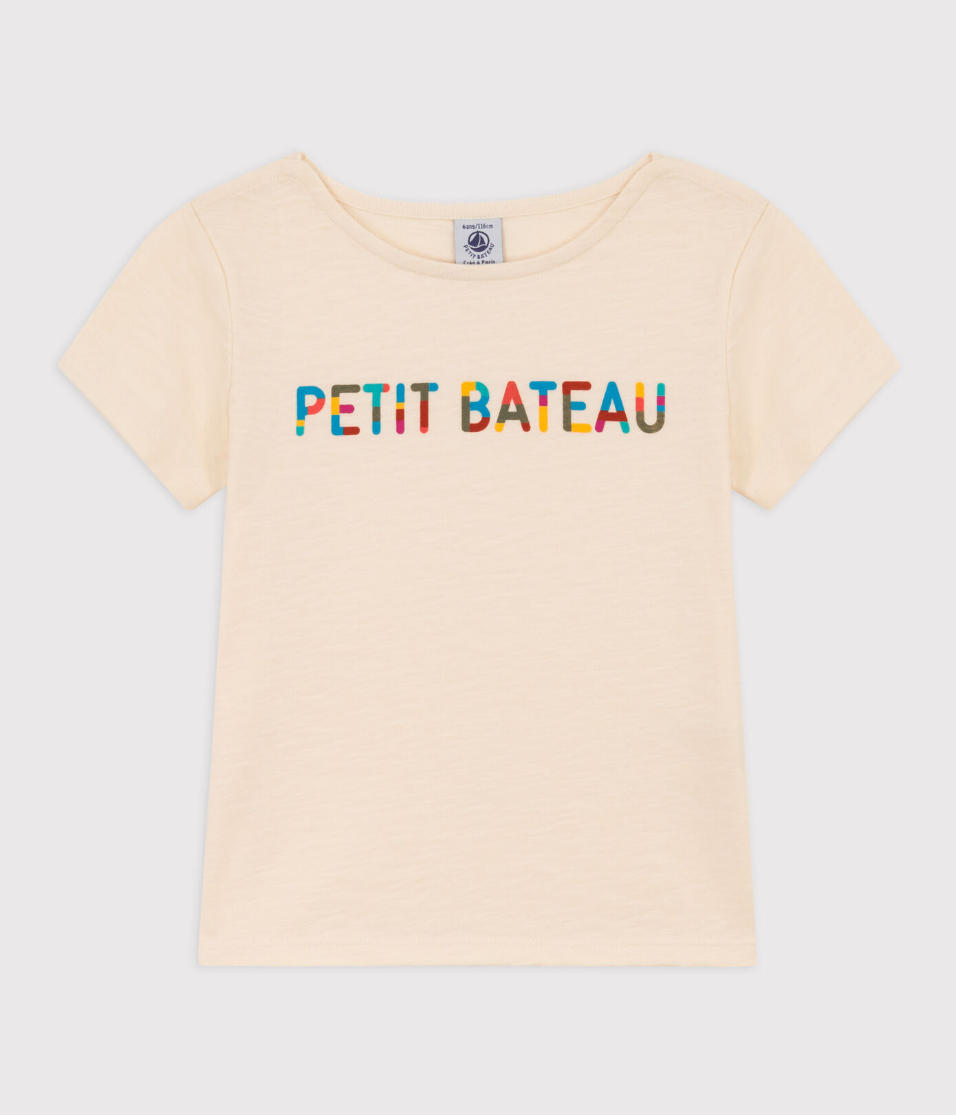 Tee-shirt imprimé en coton enfant fille