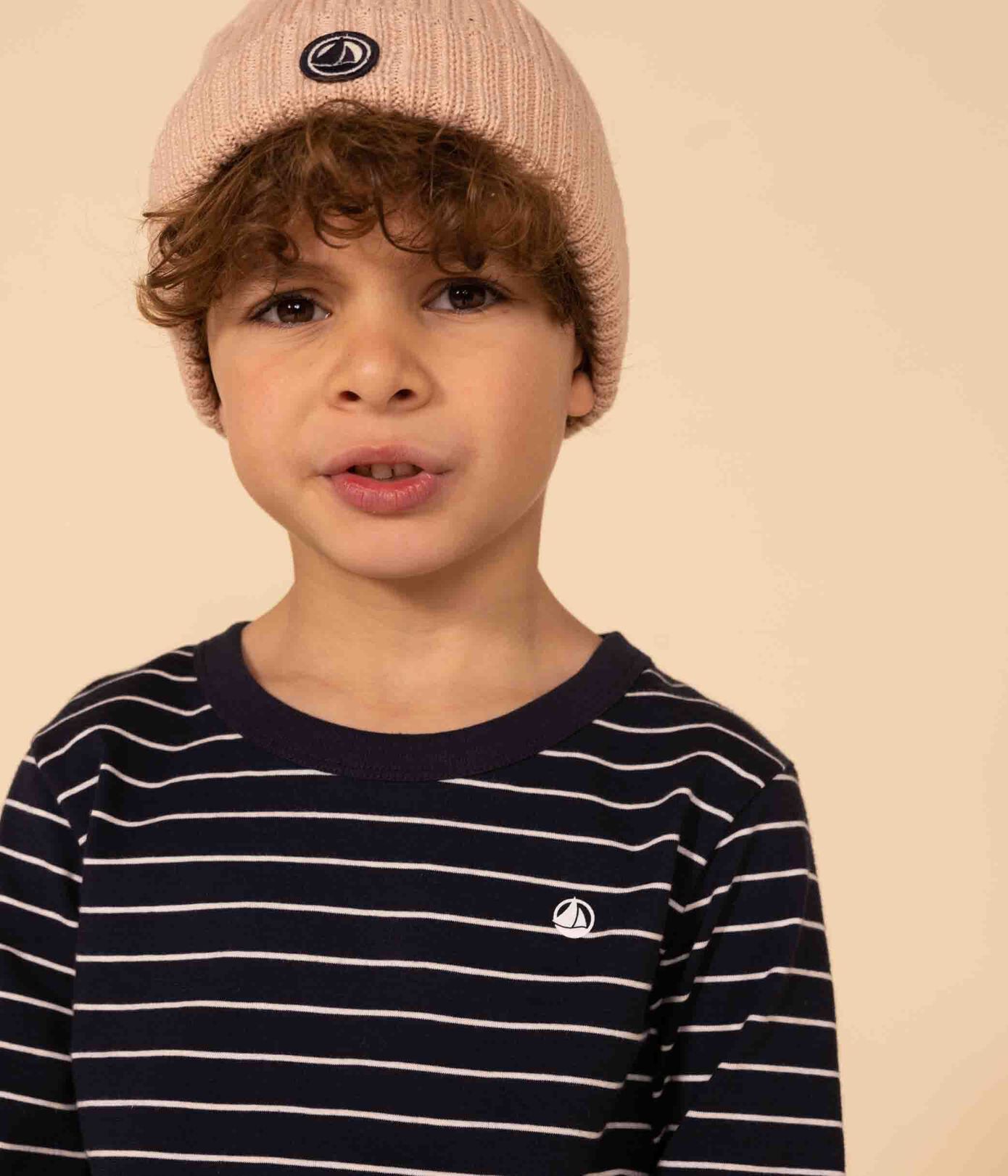 Tee-shirt manches longues en coton enfant garon