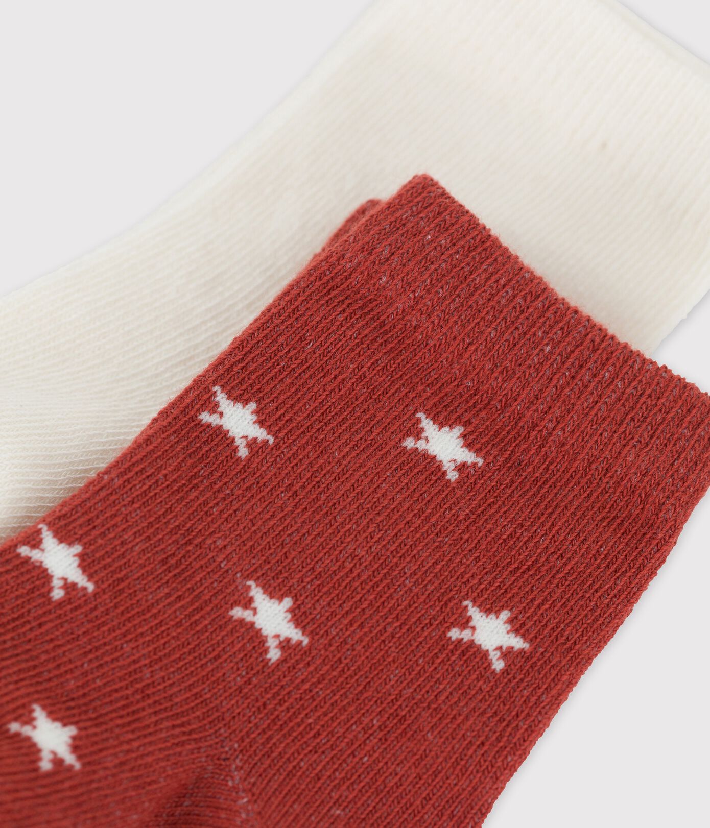 Lot de 2 paires chaussettes bébé