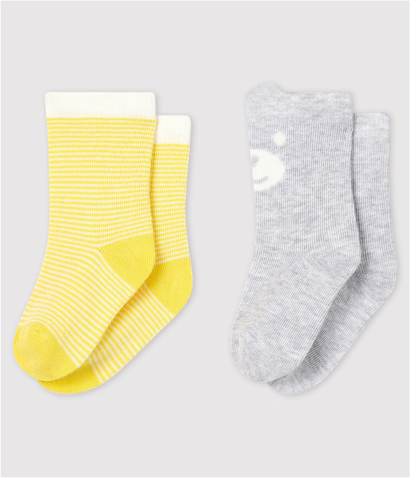 Lot de 2 chaussettes à motif bébé garon