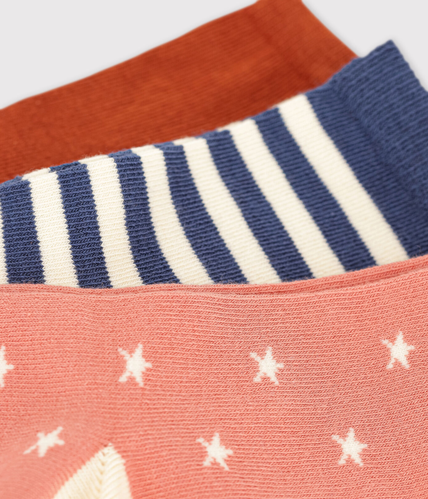 Lot de 3 paires de chaussettes enfant fille