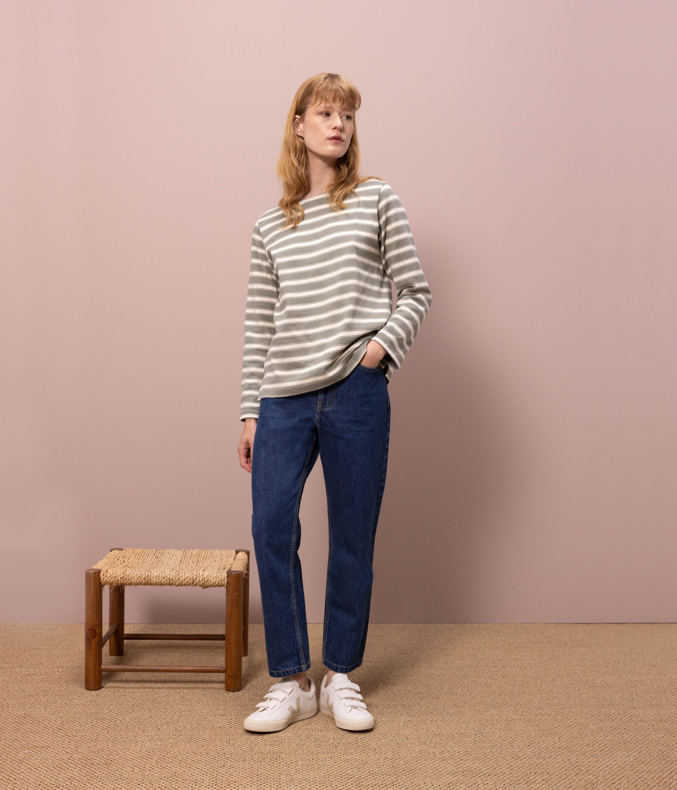 Marinière en coton Femme