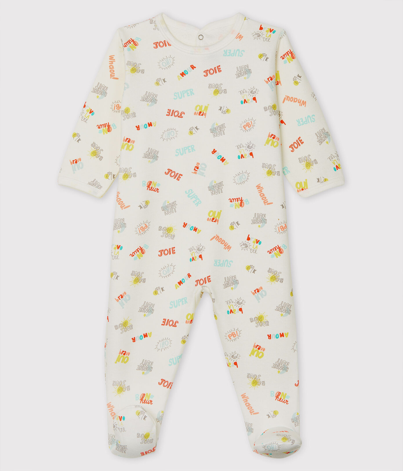 Dors bien bébé en molleton