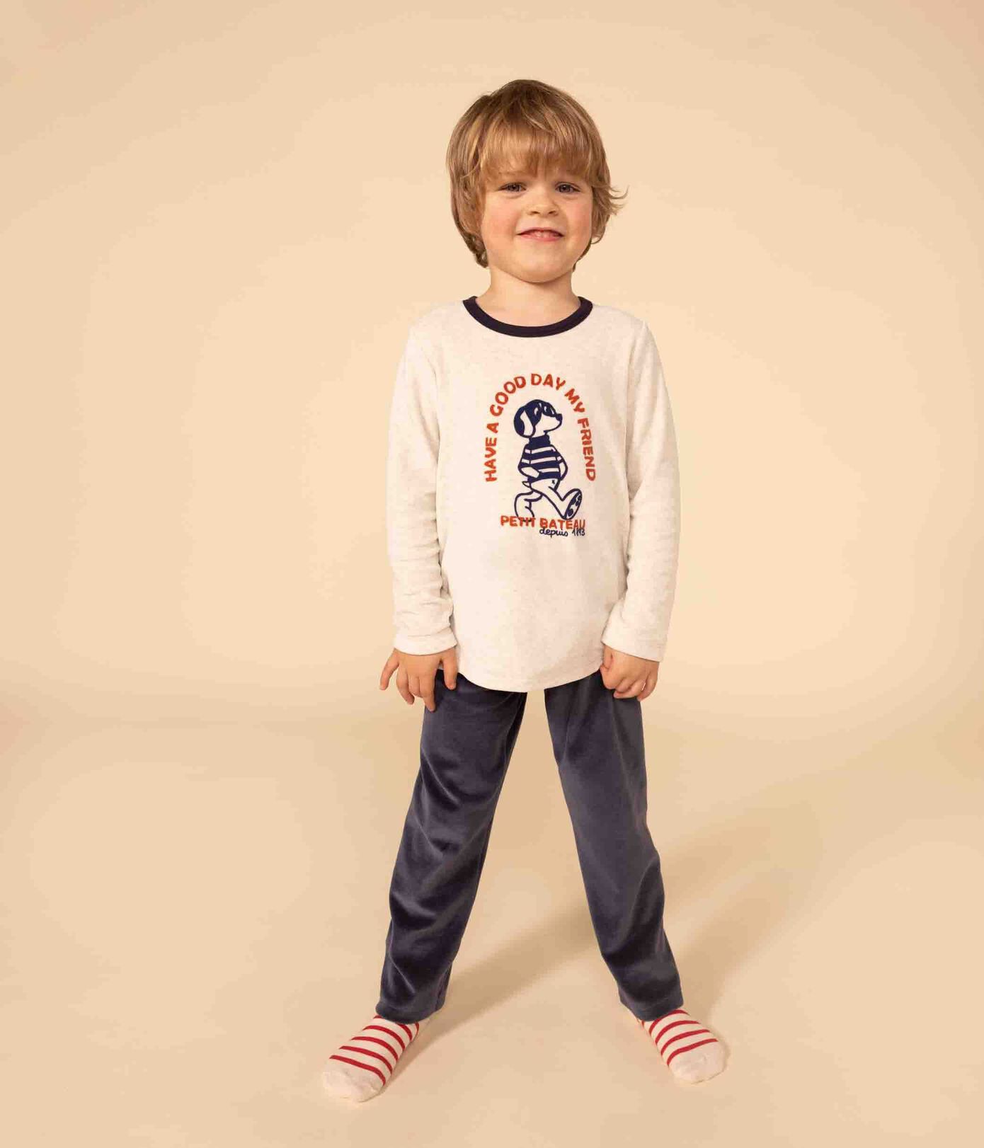 Pyjama petite fille/petit garon en velours
