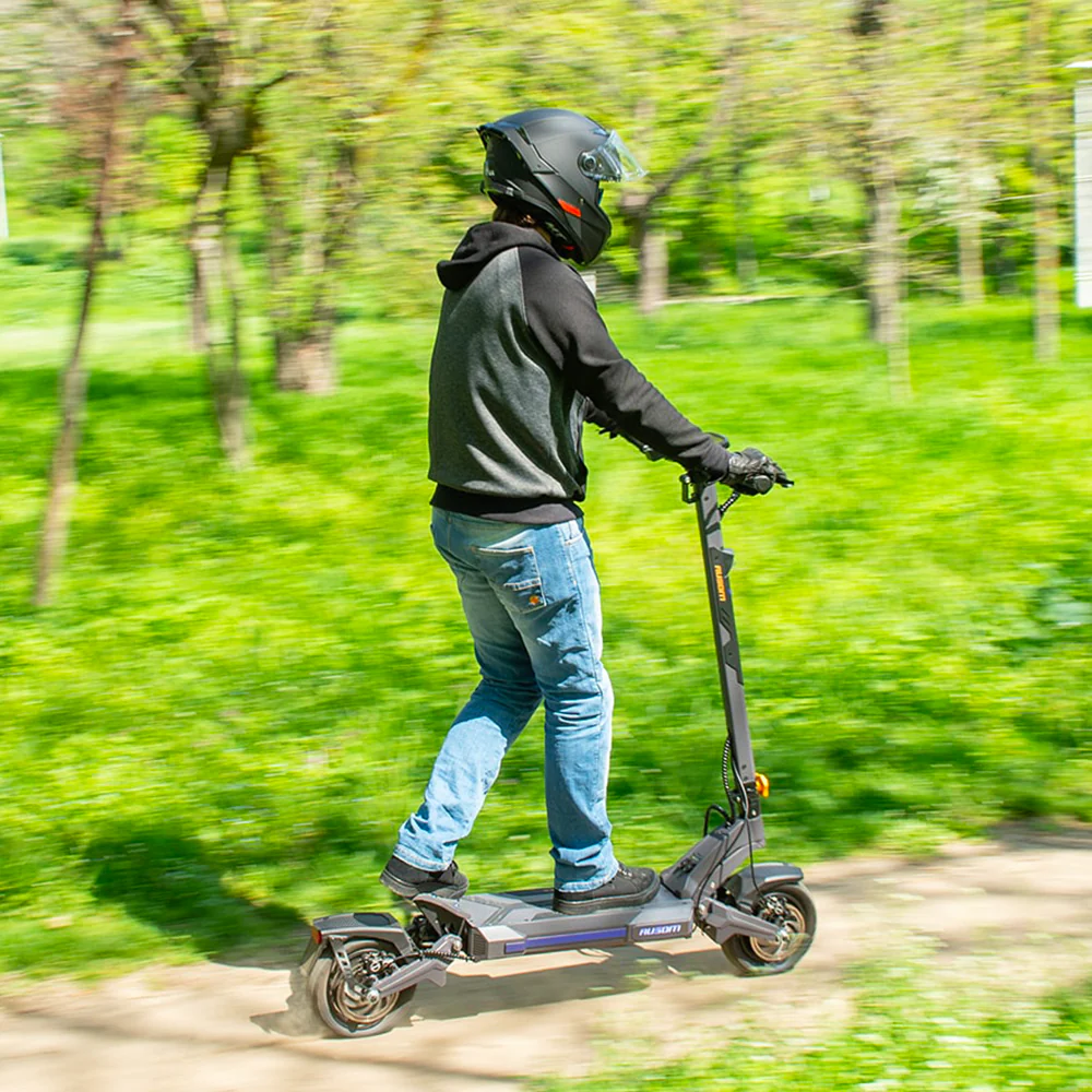 Ausom DT2 Pro Electric Scooter ✅ 68km/h 115km Range Dual 2*1100W Motors IP54 🚚 EU Fast Shipping