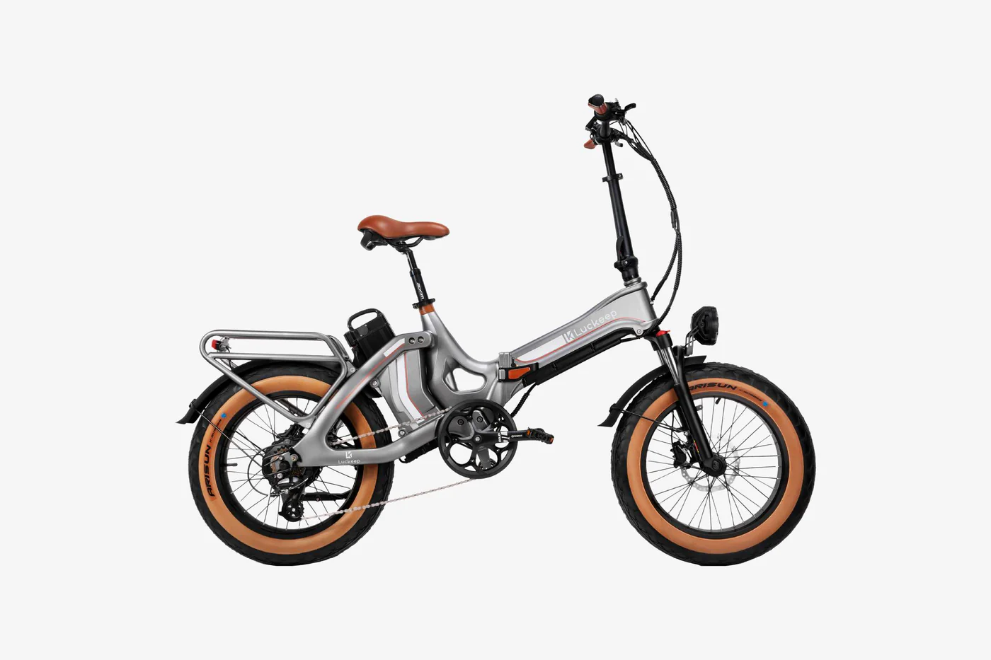 🔥 Luckeep X1 Folding eBike｜1200W Motor｜48V15Ah Battery｜28 MPH (45 km/h) Top Speed｜Long Range｜Off-Road｜Compact & Foldable