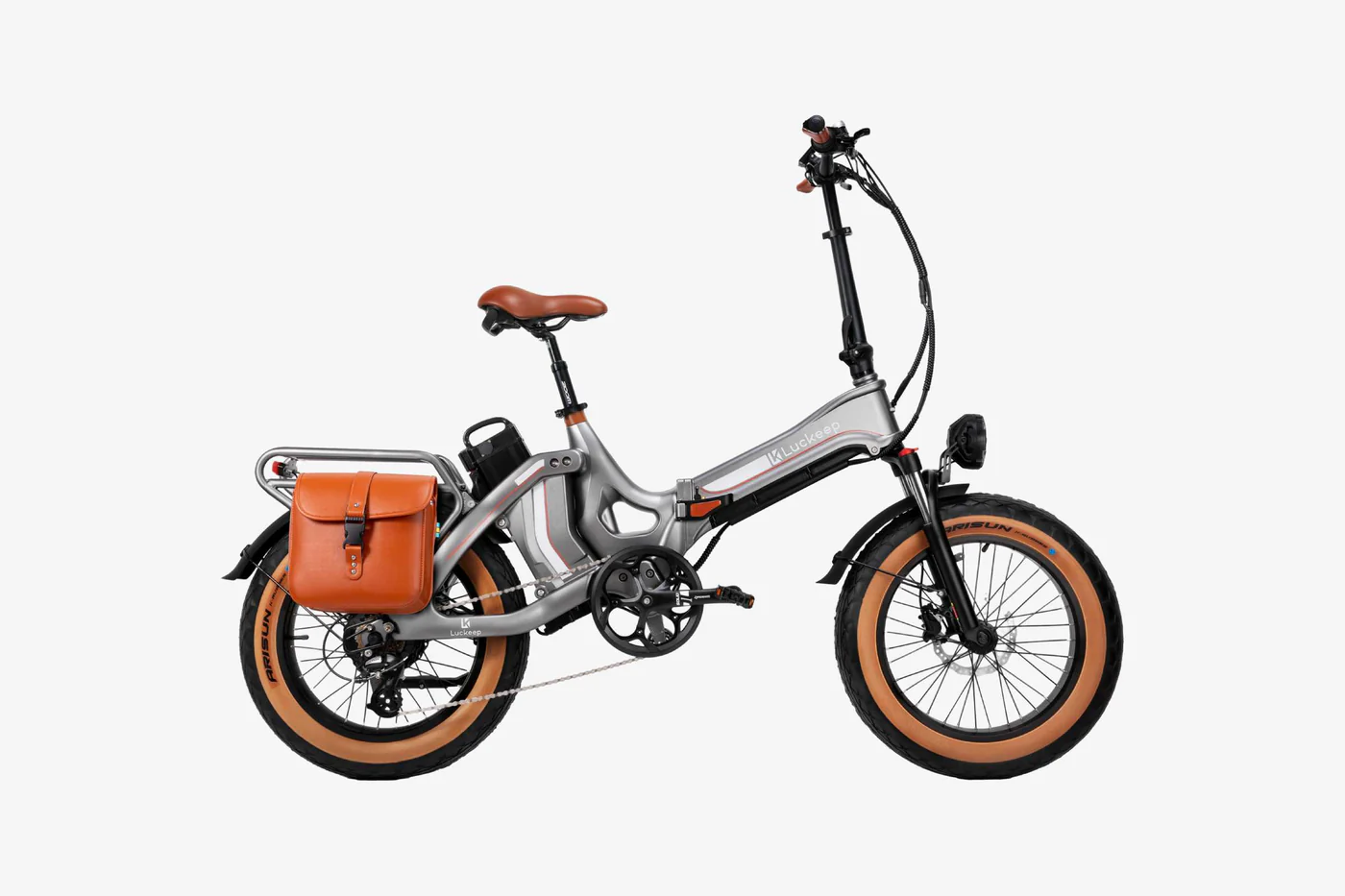 🔥 Luckeep X1 Folding eBike｜1200W Motor｜48V15Ah Battery｜28 MPH (45 km/h) Top Speed｜Long Range｜Off-Road｜Compact & Foldable