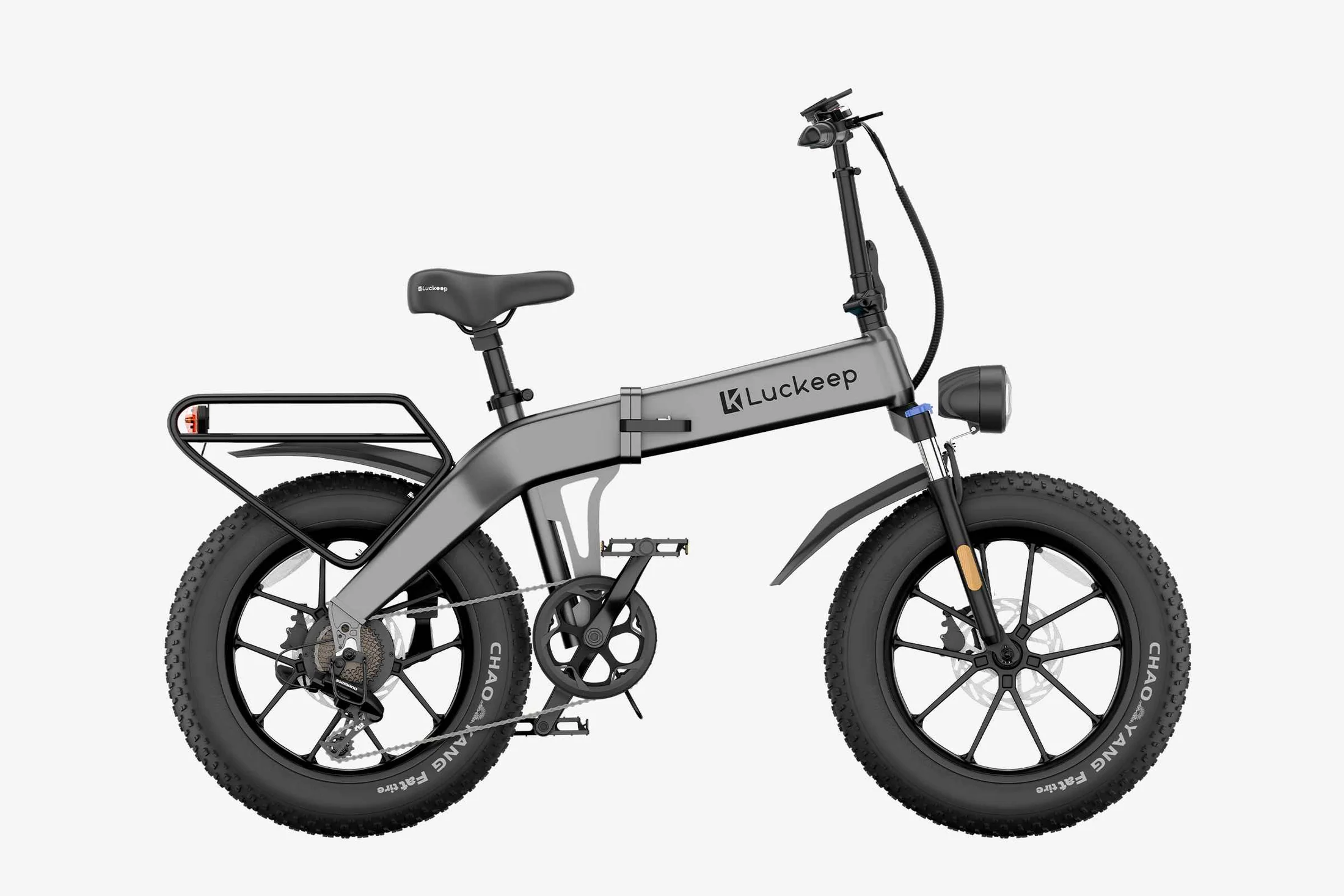 🔥 Luckeep X1 Folding eBike｜1200W Motor｜48V15Ah Battery｜28 MPH (45 km/h) Top Speed｜Long Range｜Off-Road｜Compact & Foldable