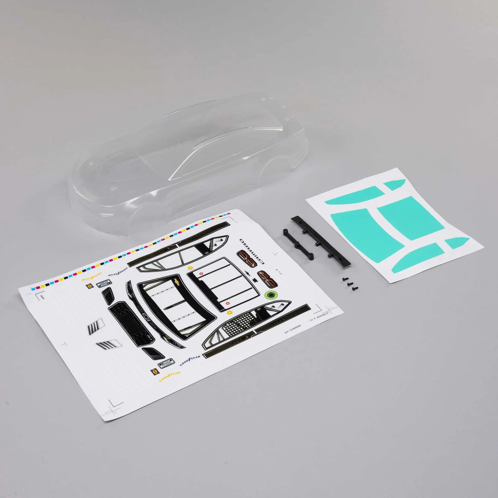 LOSI NASCAR CLEAR CHEVY BODY