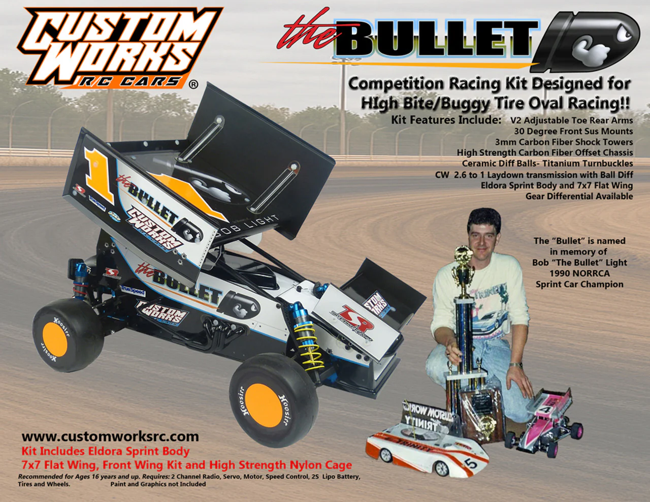 BULLET HIGH BITE SPRINT CAR