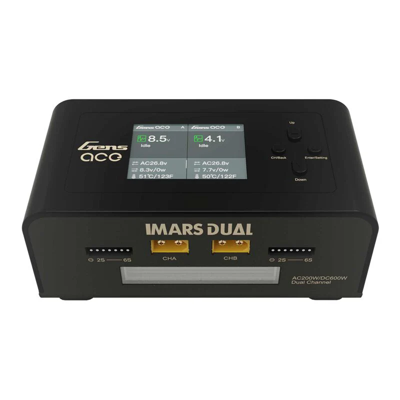 GENS ACE IMARS DUAL CHARGER