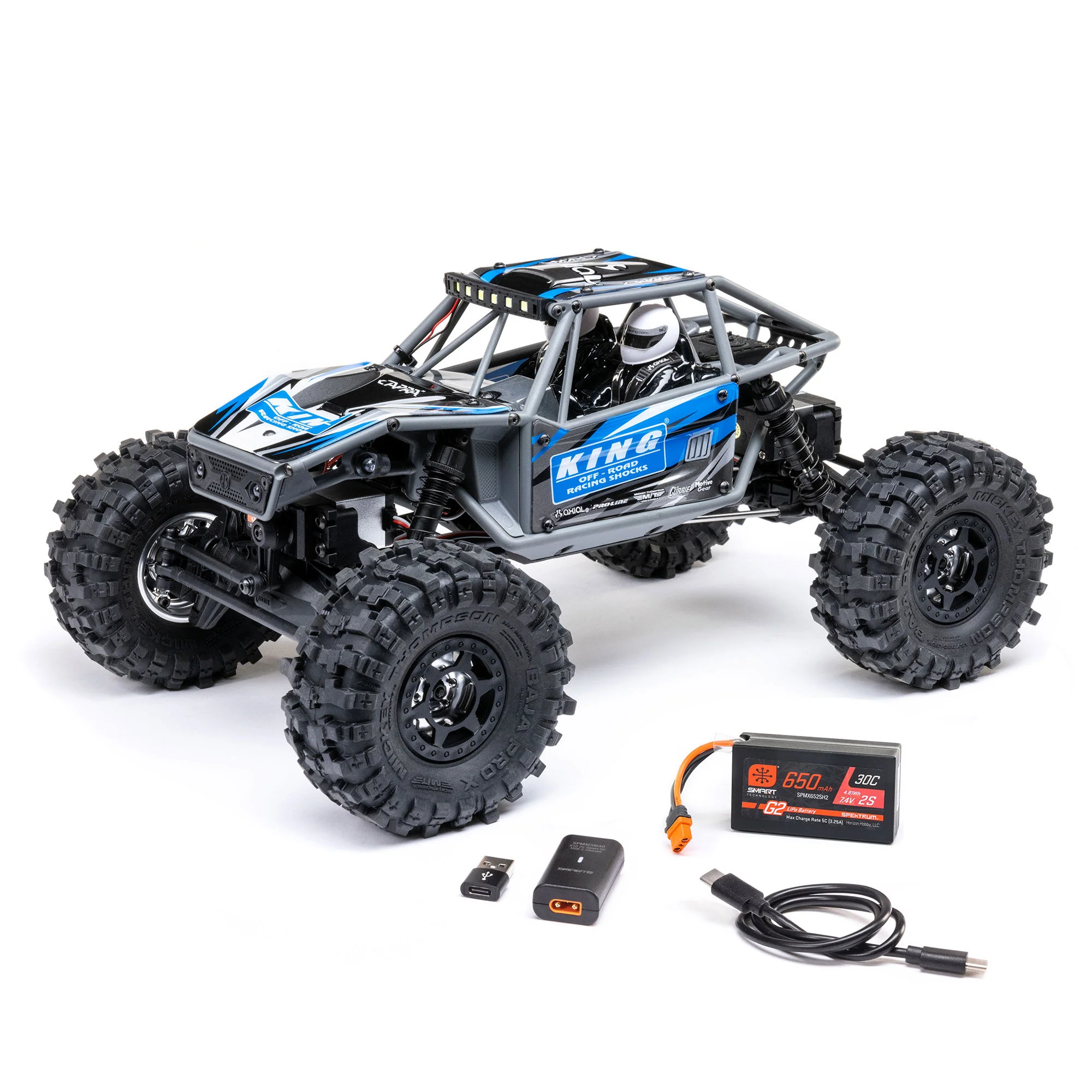 AXIAL CAPRA UTB18 4WS BLUE