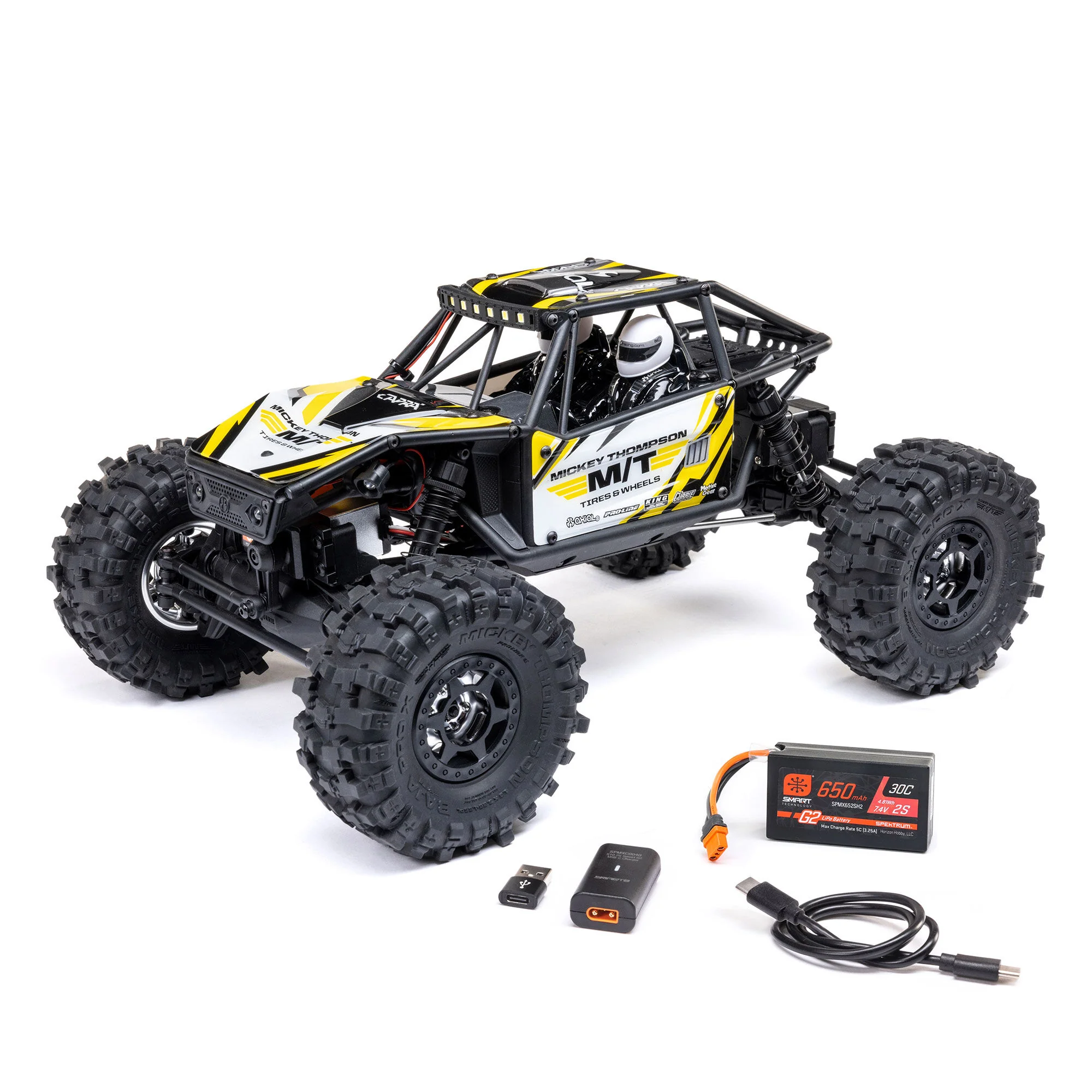 AXIAL CAPRA UTB18 4WS YELLOW
