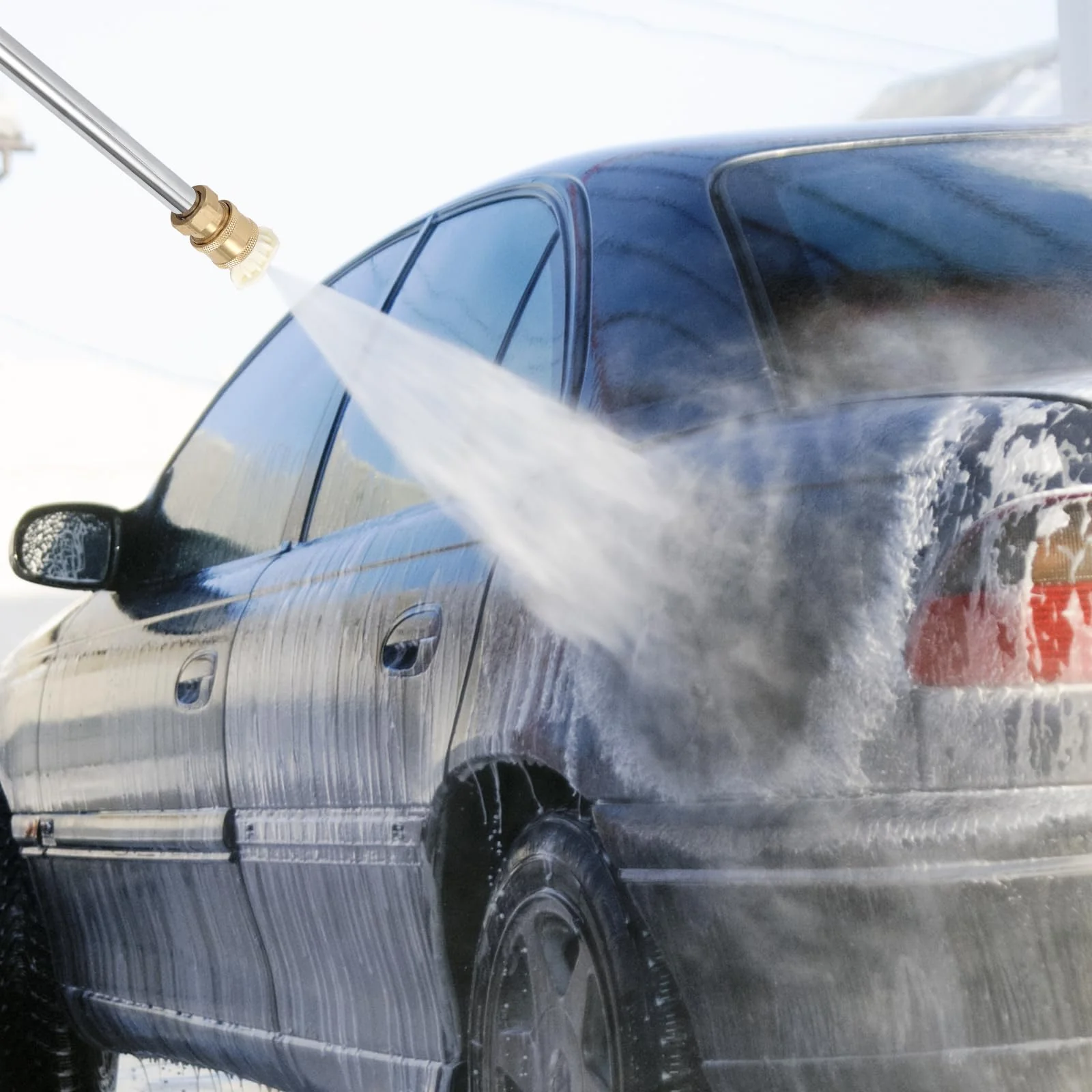 Garvee 3600 Psi Gas Pressure Washer, Pressure Washer 2.6 Max Gpm, High Pressure Washer with 4 Quick Connect Nozzles, for Cars/Fences/Driveways/Homes/Patios/Furniture