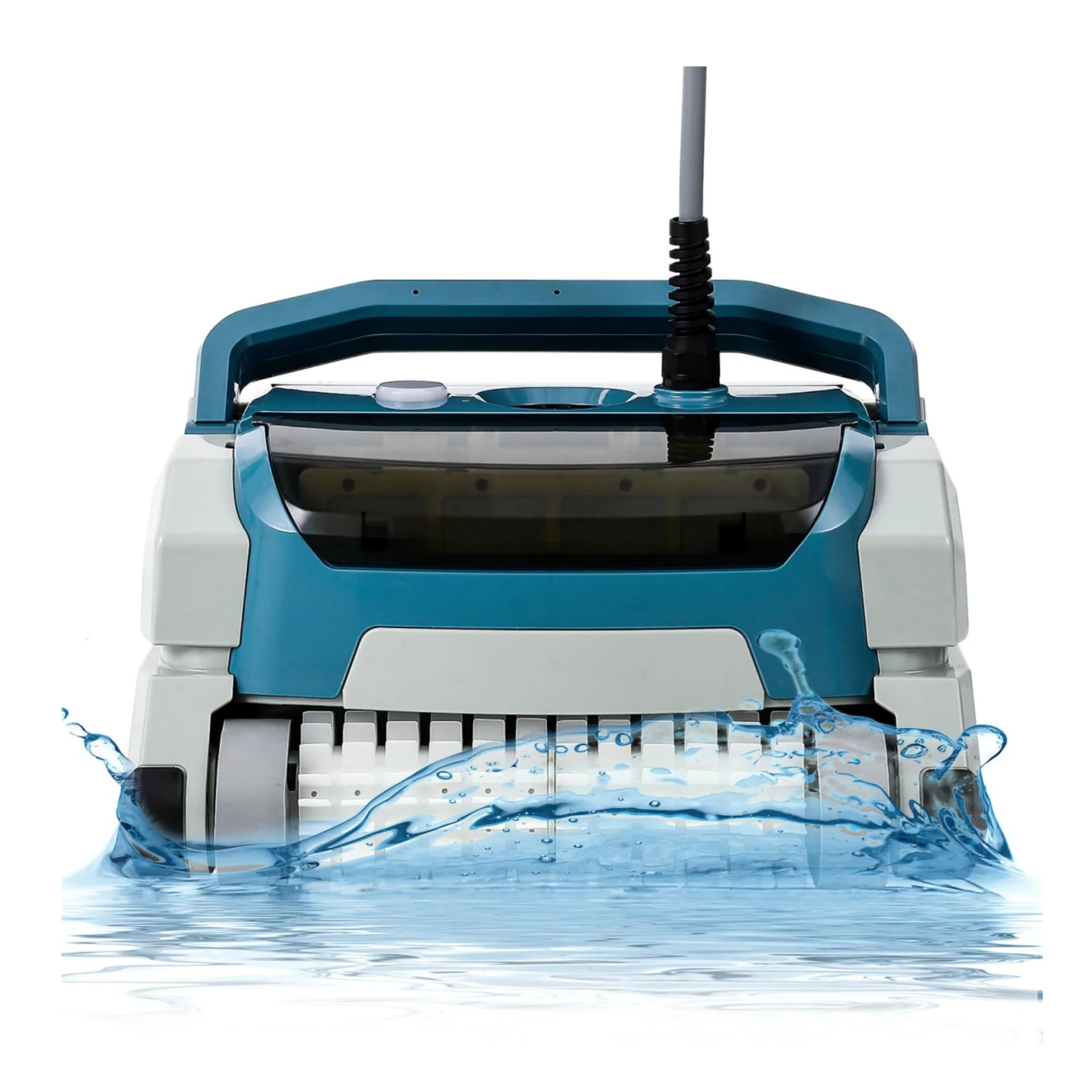Garvee Automatic Robotic Pool Vacuum Cleaner Cordless - 3Hr Fast Charge, Top Loading Basket, Smart Navigation & Wall Climbing Brush for Above/In-Ground Pools