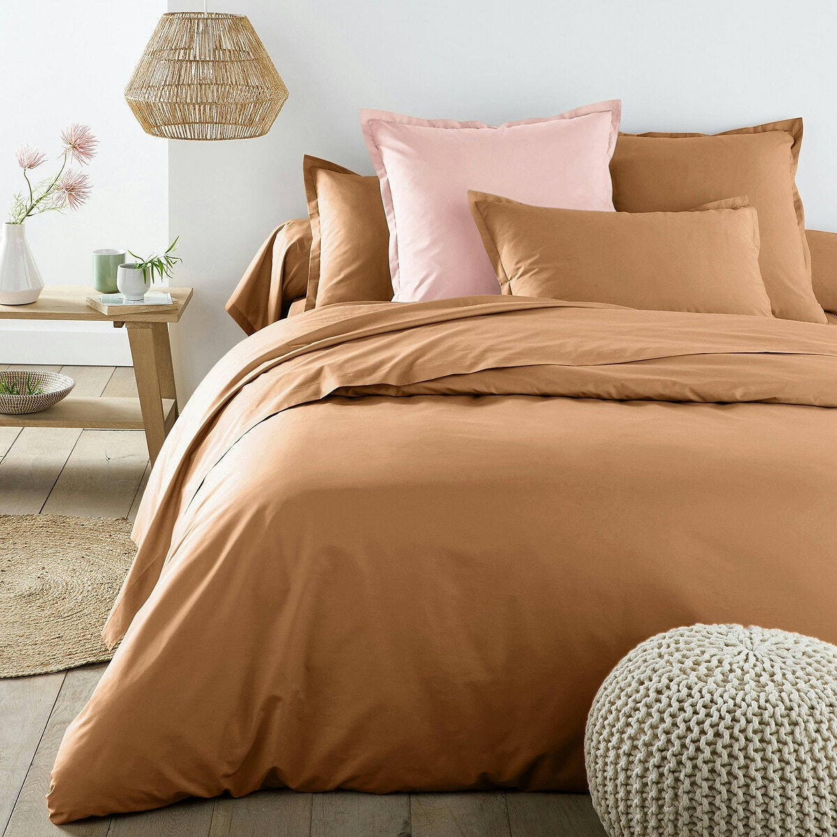 Taie de traversin percale de coton Scenario