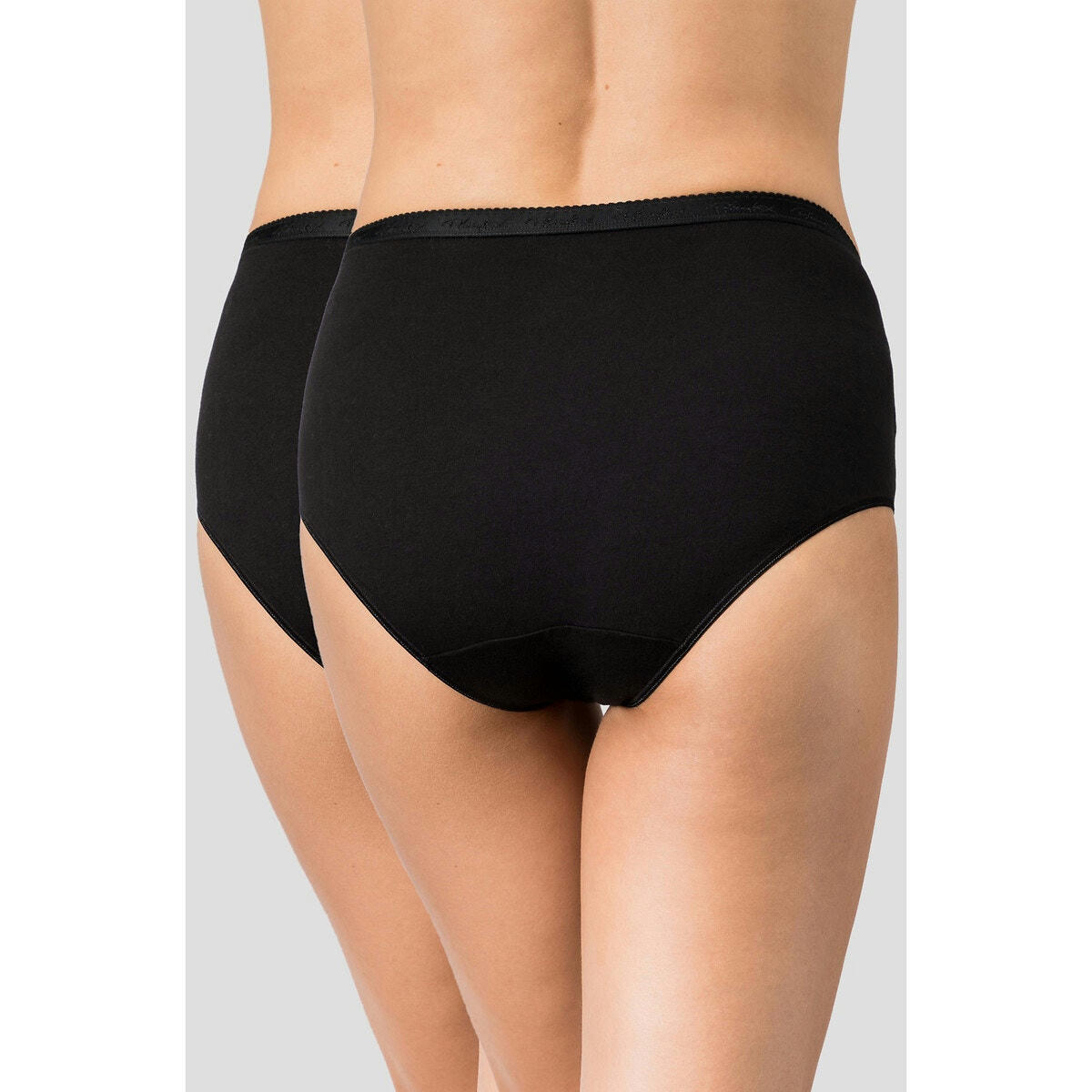 Lot de 3 + 1 gratuit slips midi en coton bio