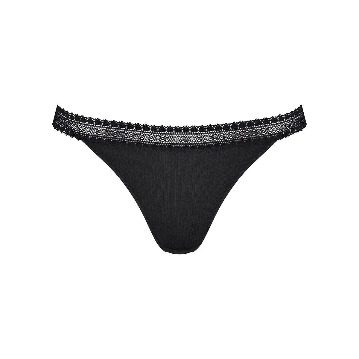 Lot de 2  tangas en modal Go Ribbed