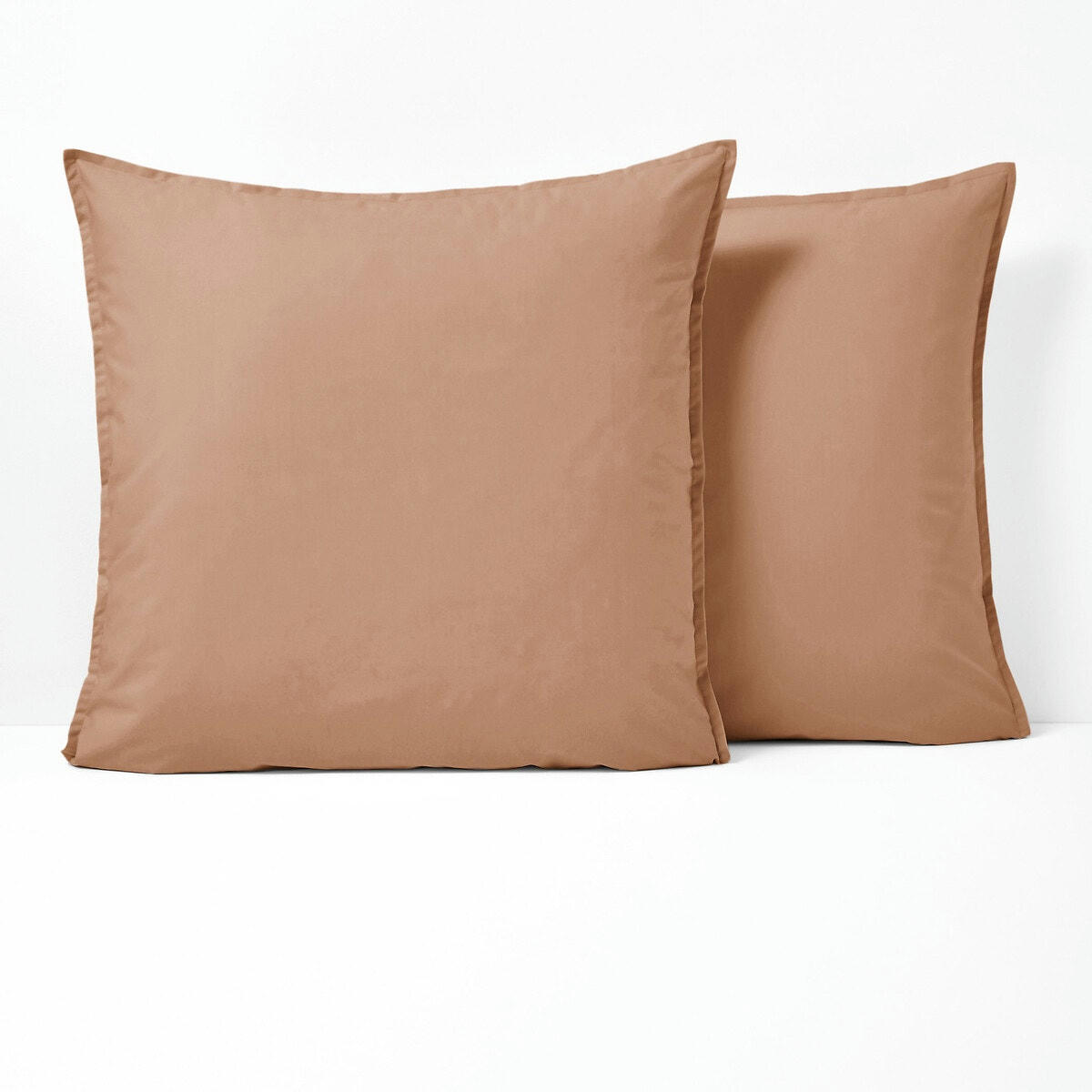 Taie d'oreiller unie percale de coton bio Scenario