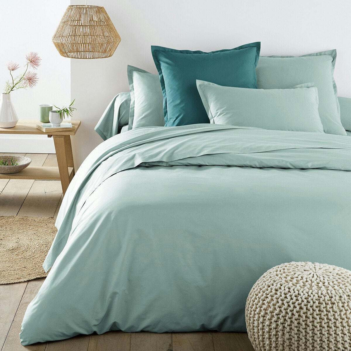 Taie de traversin percale de coton Scenario