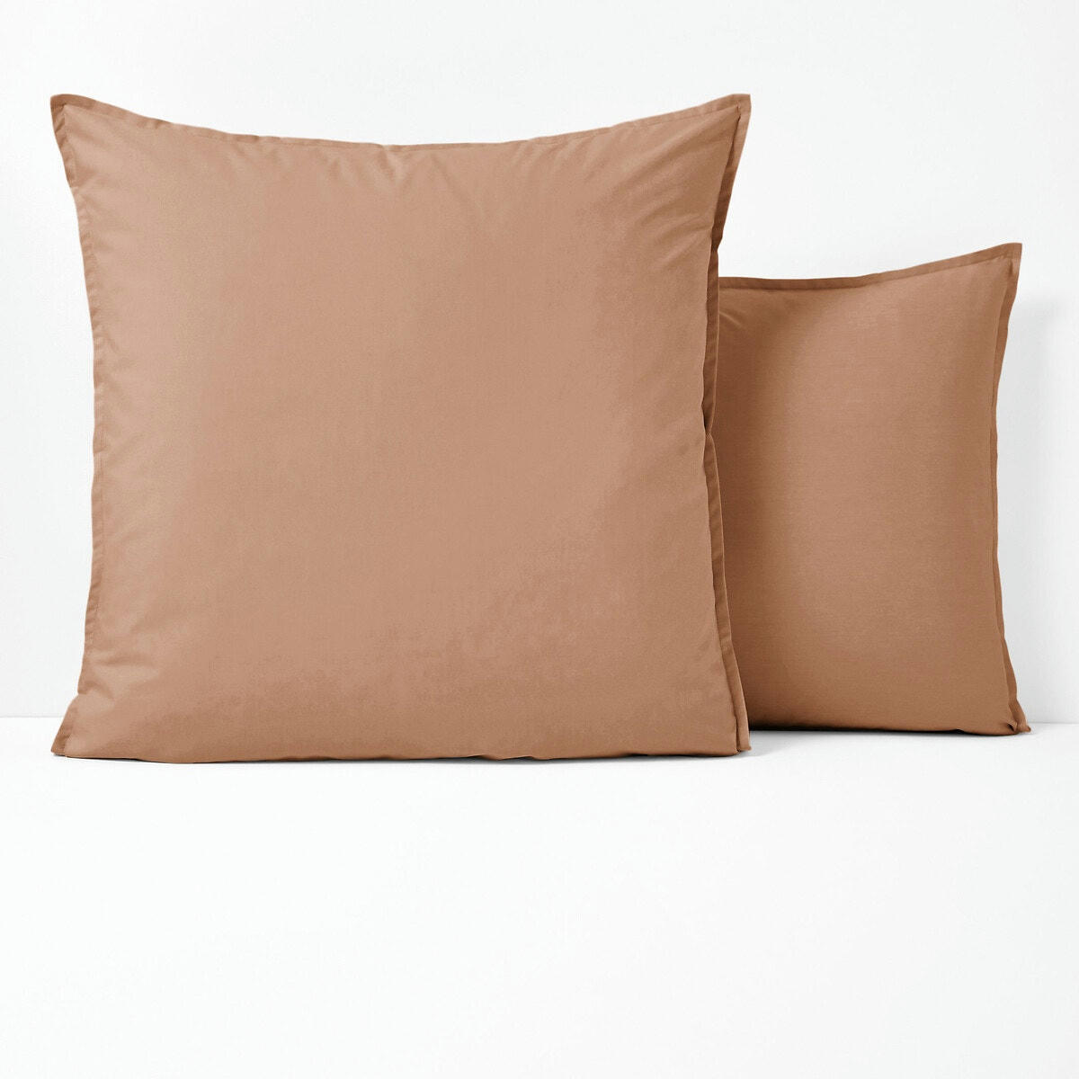 Taie d'oreiller unie percale de coton bio Scenario