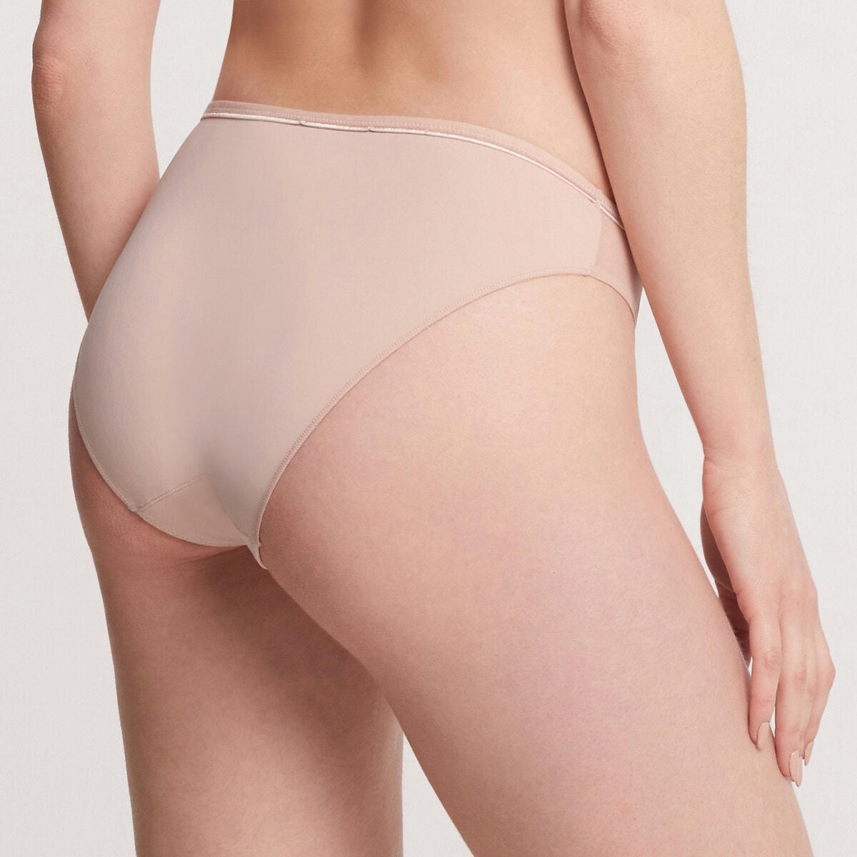 Slip microfibre et dentelle, Pure