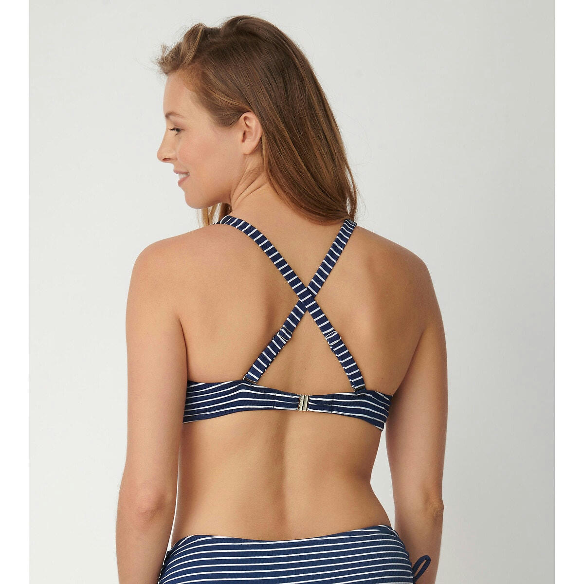 Haut de maillot de bain ampliforme Nautical