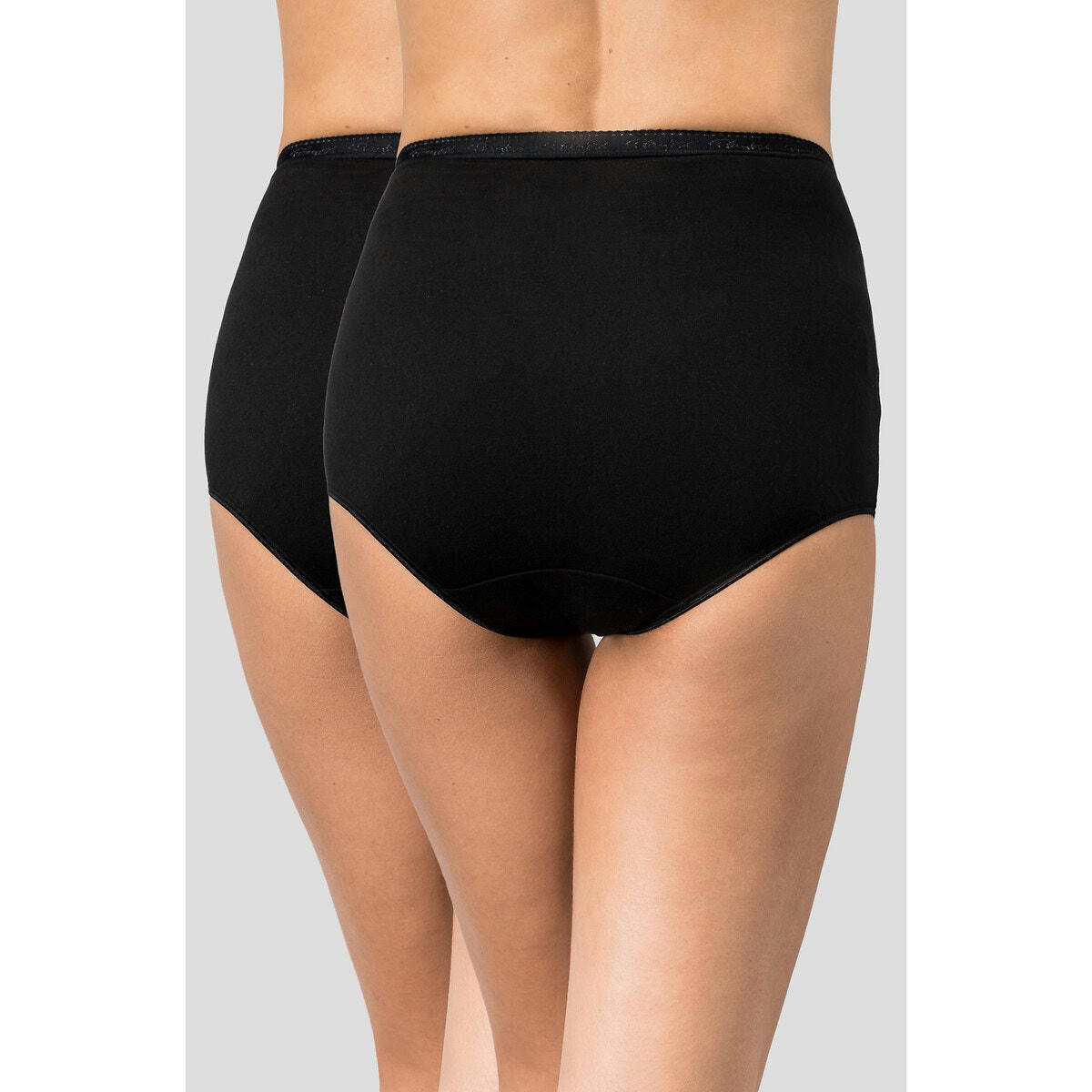 Lot de 3 + 1 gratuit culottes maxi en coton bio