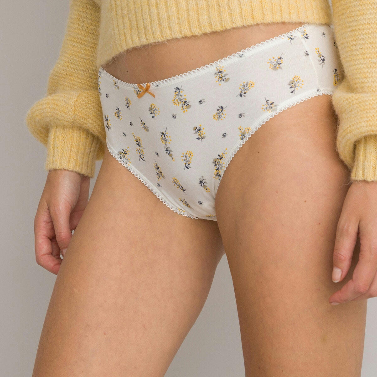 Lot de 3 culottes en coton extensible