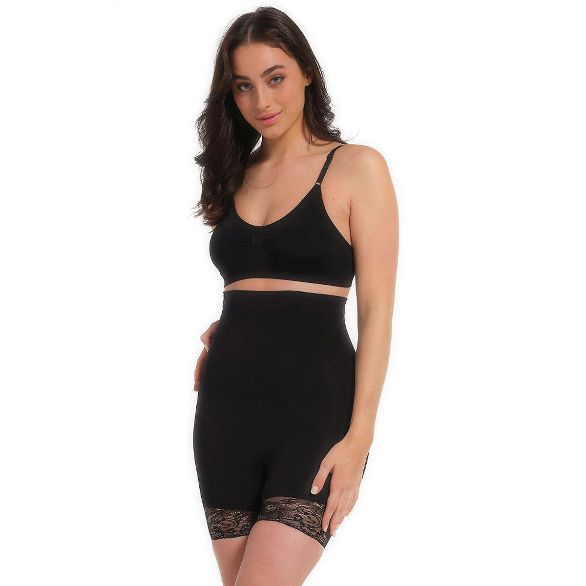 Short gainant détail dentelle Comfort Lace