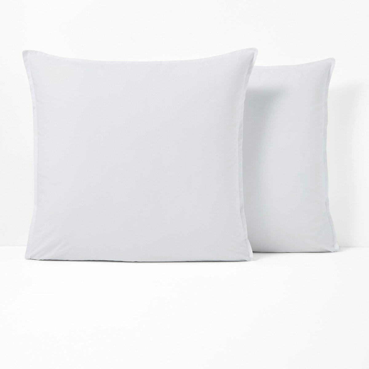 Taie d'oreiller unie percale de coton bio Scenario