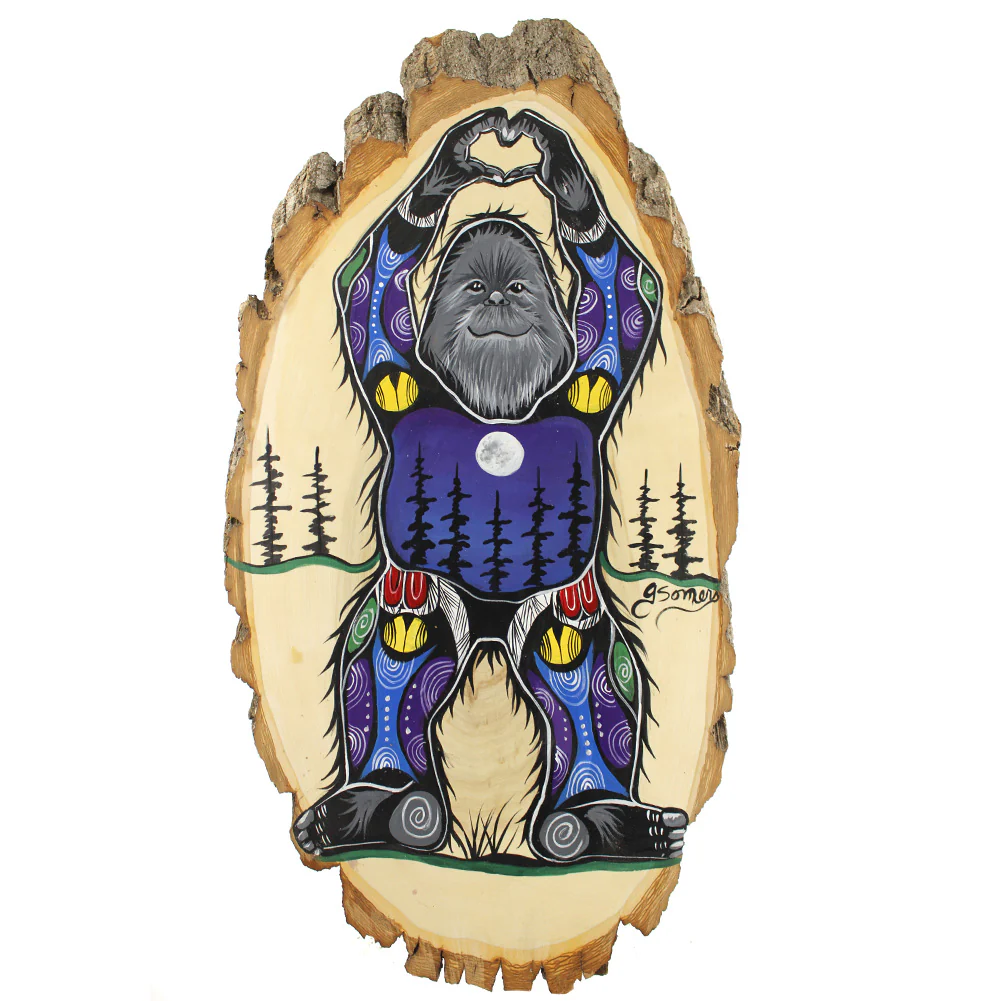 Jessica Somers 'Herman' Wood Artwork