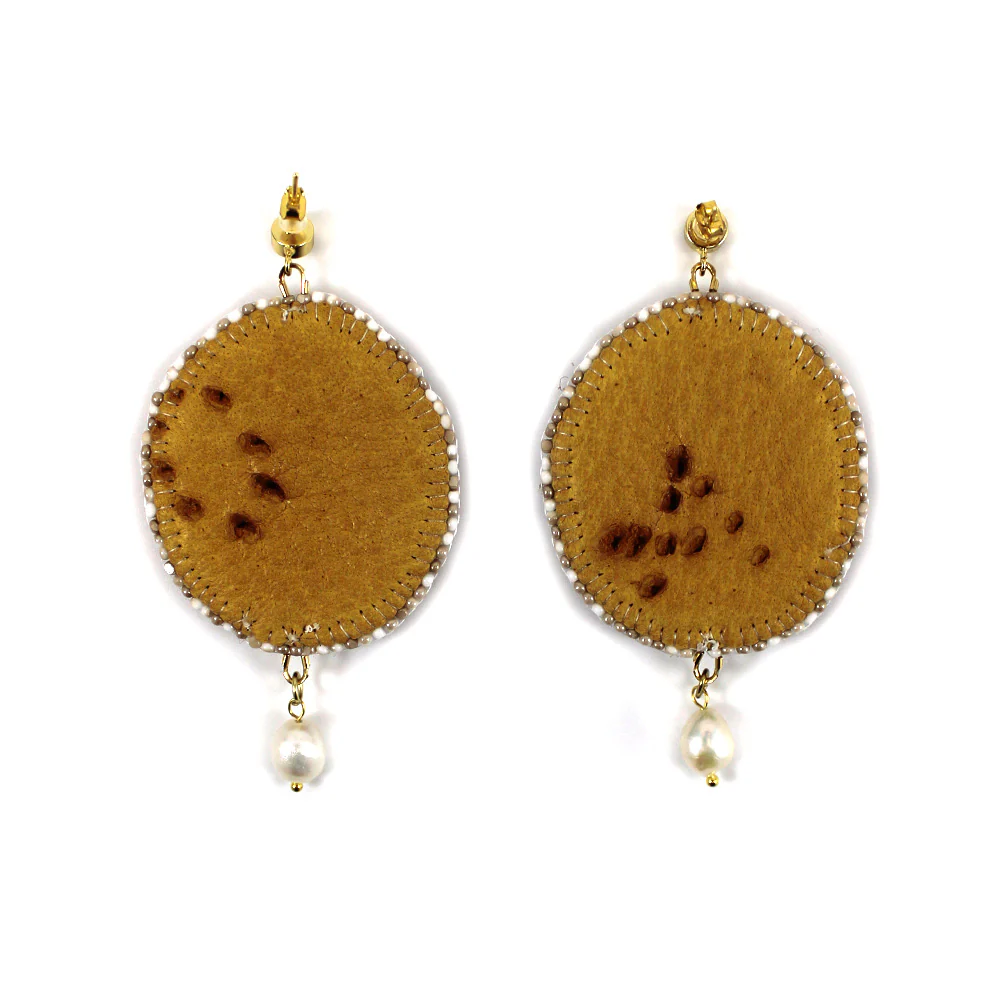 Proud Wednesday Dene Floral Earrings