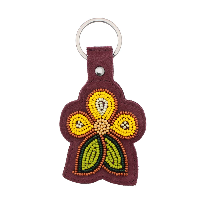 Gustafson Beaded Keychain