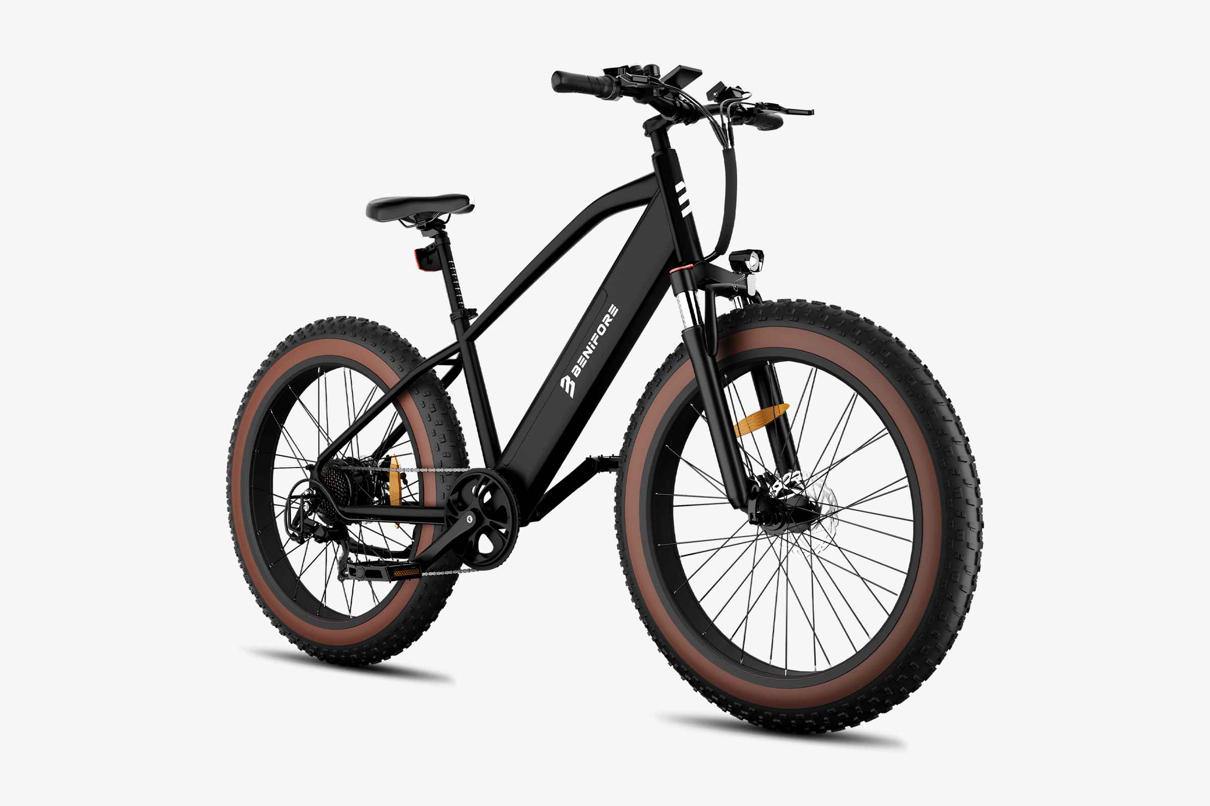 Luckeep C26 All-Terrain Electric Bike | 28MPH, 60 Miles Range, Hydraulic Suspension, Fat Tire Ebike