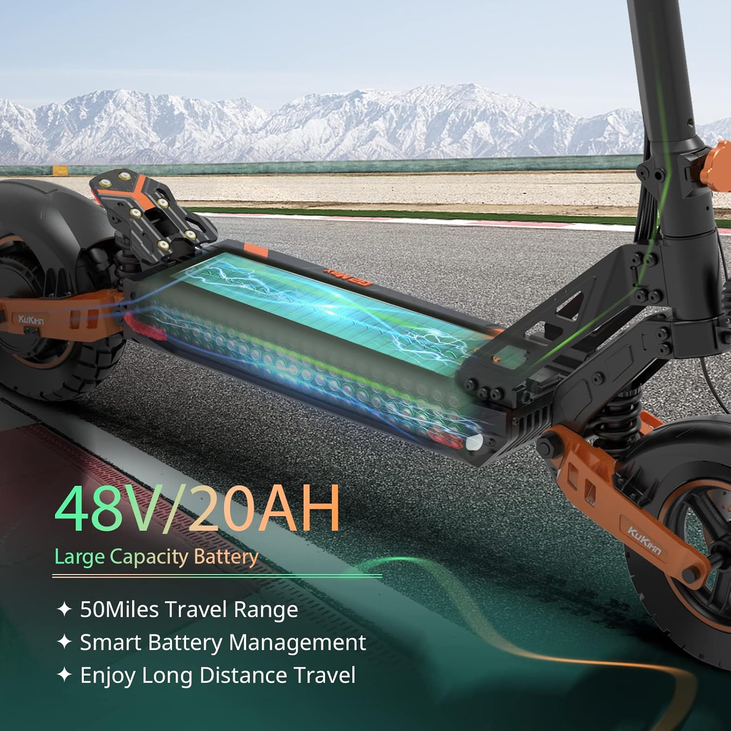 🚀KUKIRIN G2 Max Electric Scooter with Seat, Powerful 1000W Motor, 35 MPH Max Speed, 50 Miles Range, 48V/20Ah Large Capacity Battery, Dual Brake Folding Fast e Scooter for Adult