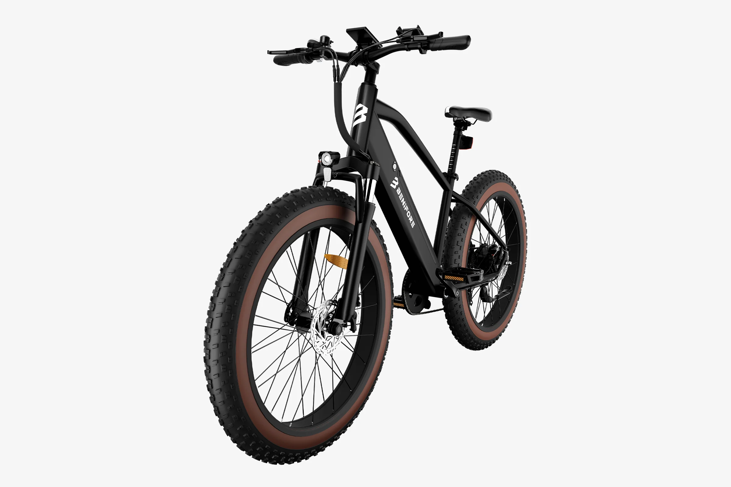 Luckeep C26 All-Terrain Electric Bike | 28MPH, 60 Miles Range, Hydraulic Suspension, Fat Tire Ebike