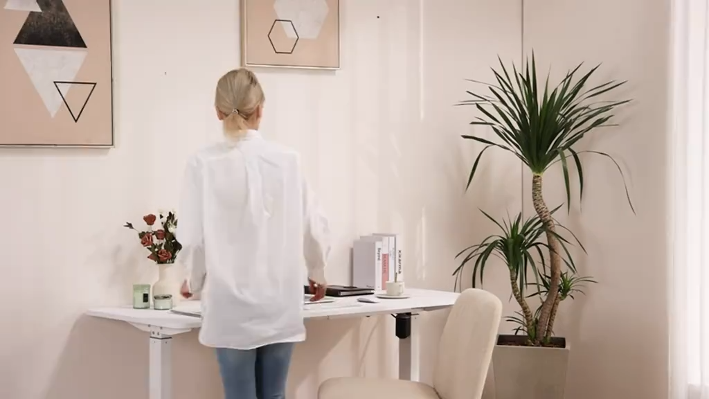 Sweet Furniture Criss Cross Chair - Armless Desk Chair No Wheels Cross Legged Office Chair Wide Swivel Home Office Desk Chairs,Christmas Present Gift