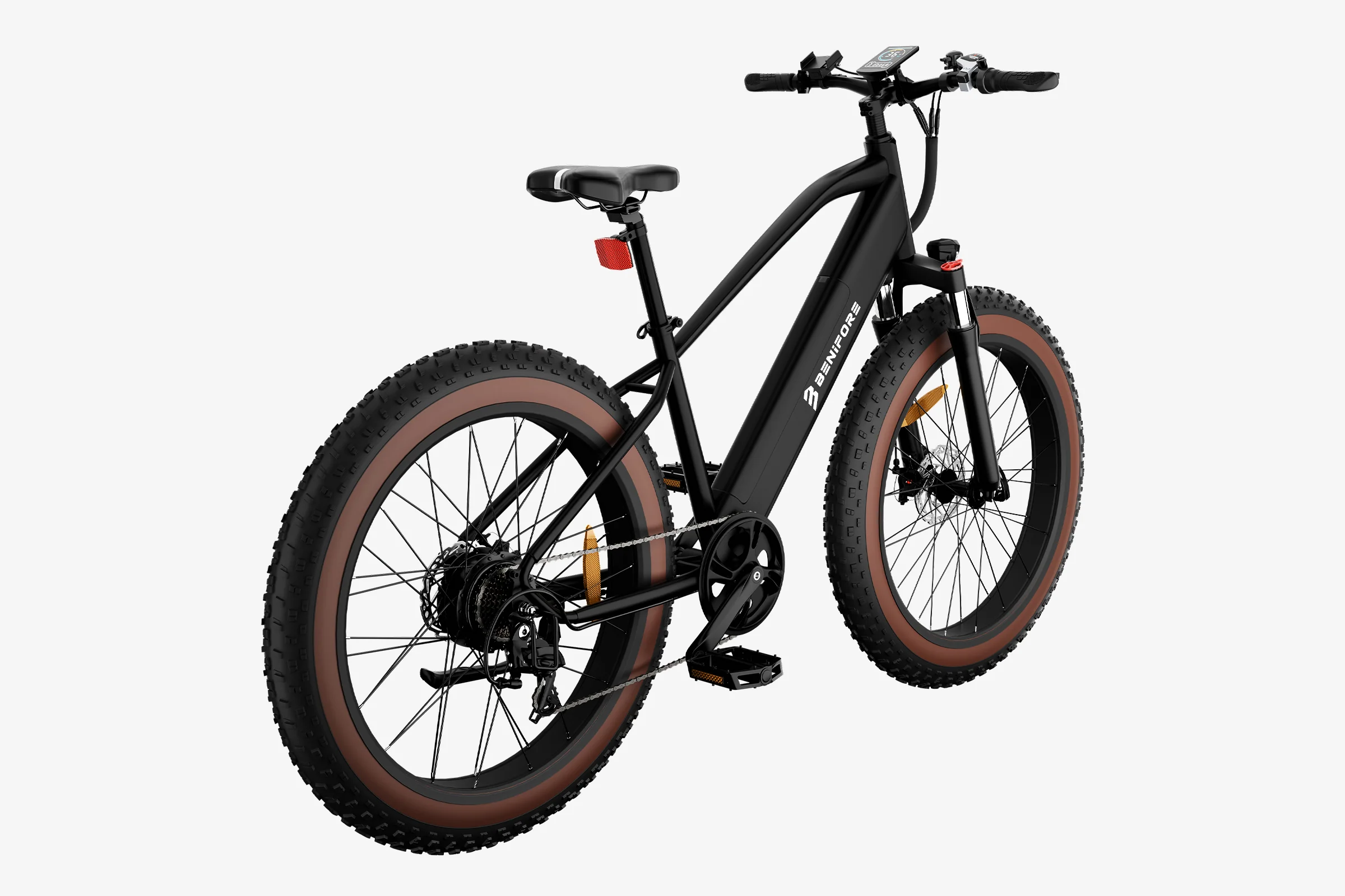 Luckeep C26 All-Terrain Electric Bike | 28MPH, 60 Miles Range, Hydraulic Suspension, Fat Tire Ebike
