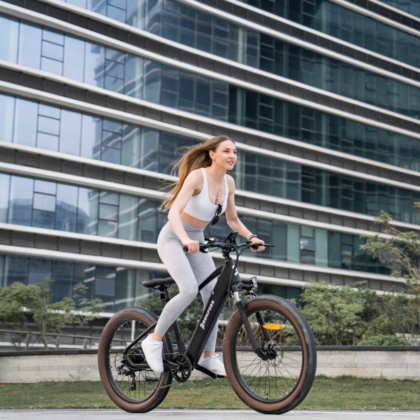 Luckeep C26 All-Terrain Electric Bike | 28MPH, 60 Miles Range, Hydraulic Suspension, Fat Tire Ebike
