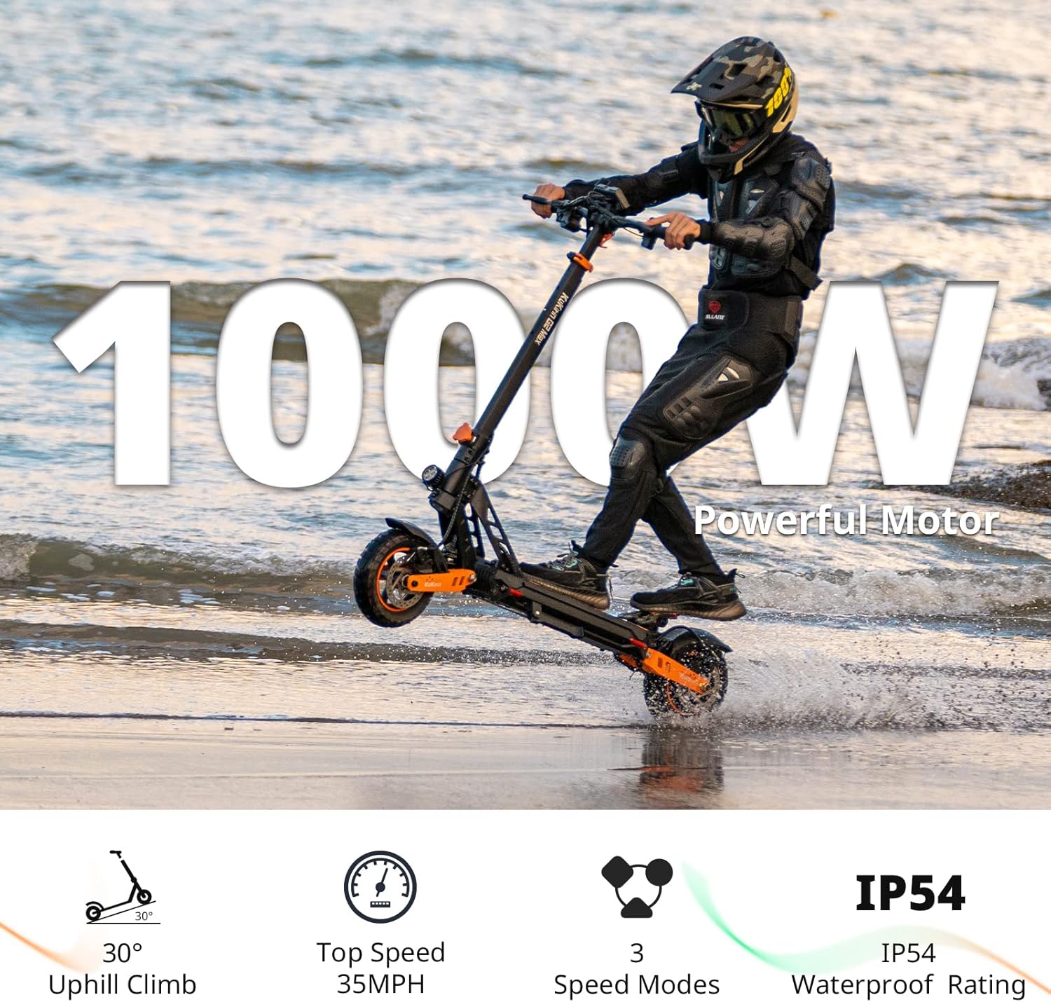 🚀KUKIRIN G2 Max Electric Scooter with Seat, Powerful 1000W Motor, 35 MPH Max Speed, 50 Miles Range, 48V/20Ah Large Capacity Battery, Dual Brake Folding Fast e Scooter for Adult
