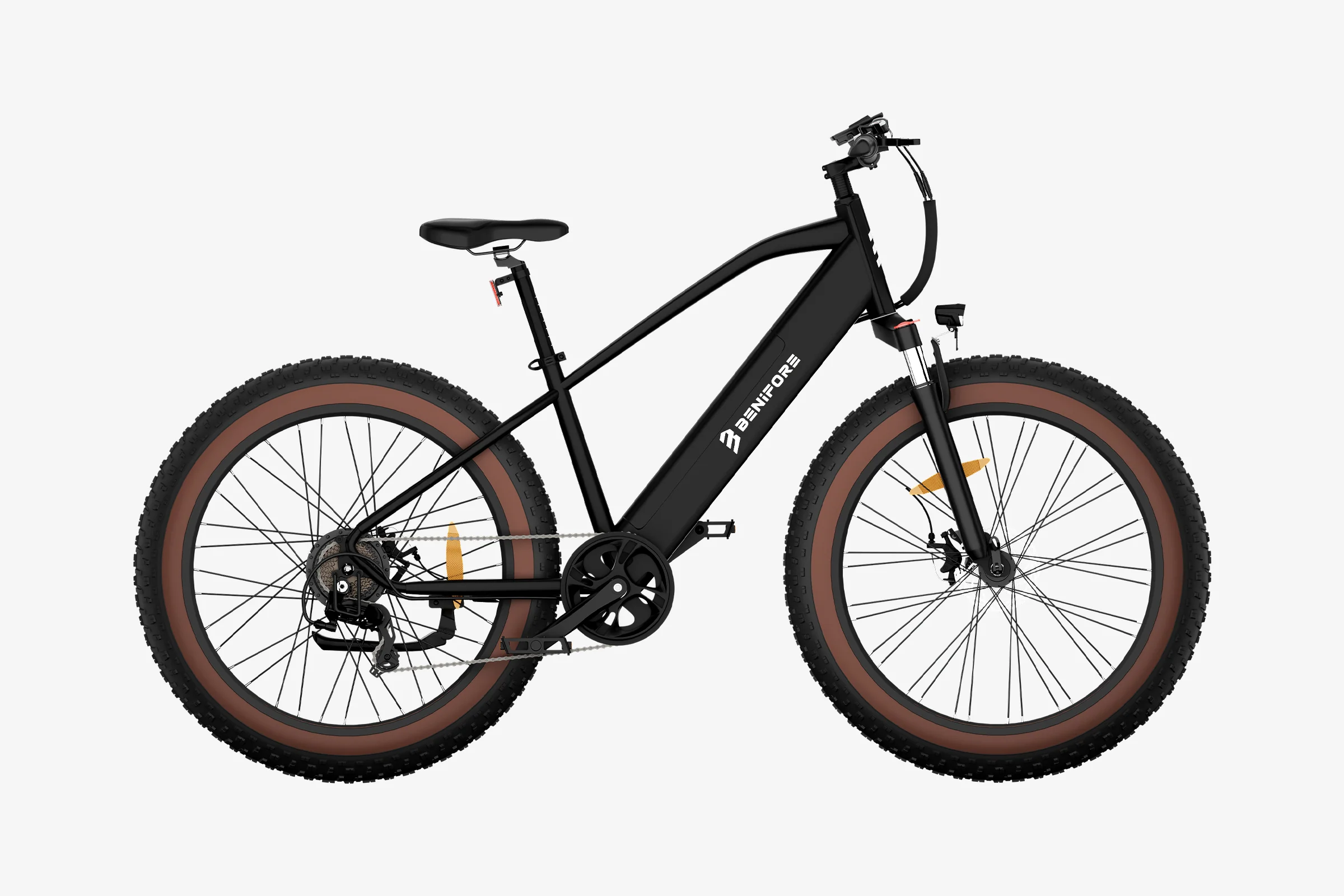 Luckeep C26 All-Terrain Electric Bike | 28MPH, 60 Miles Range, Hydraulic Suspension, Fat Tire Ebike