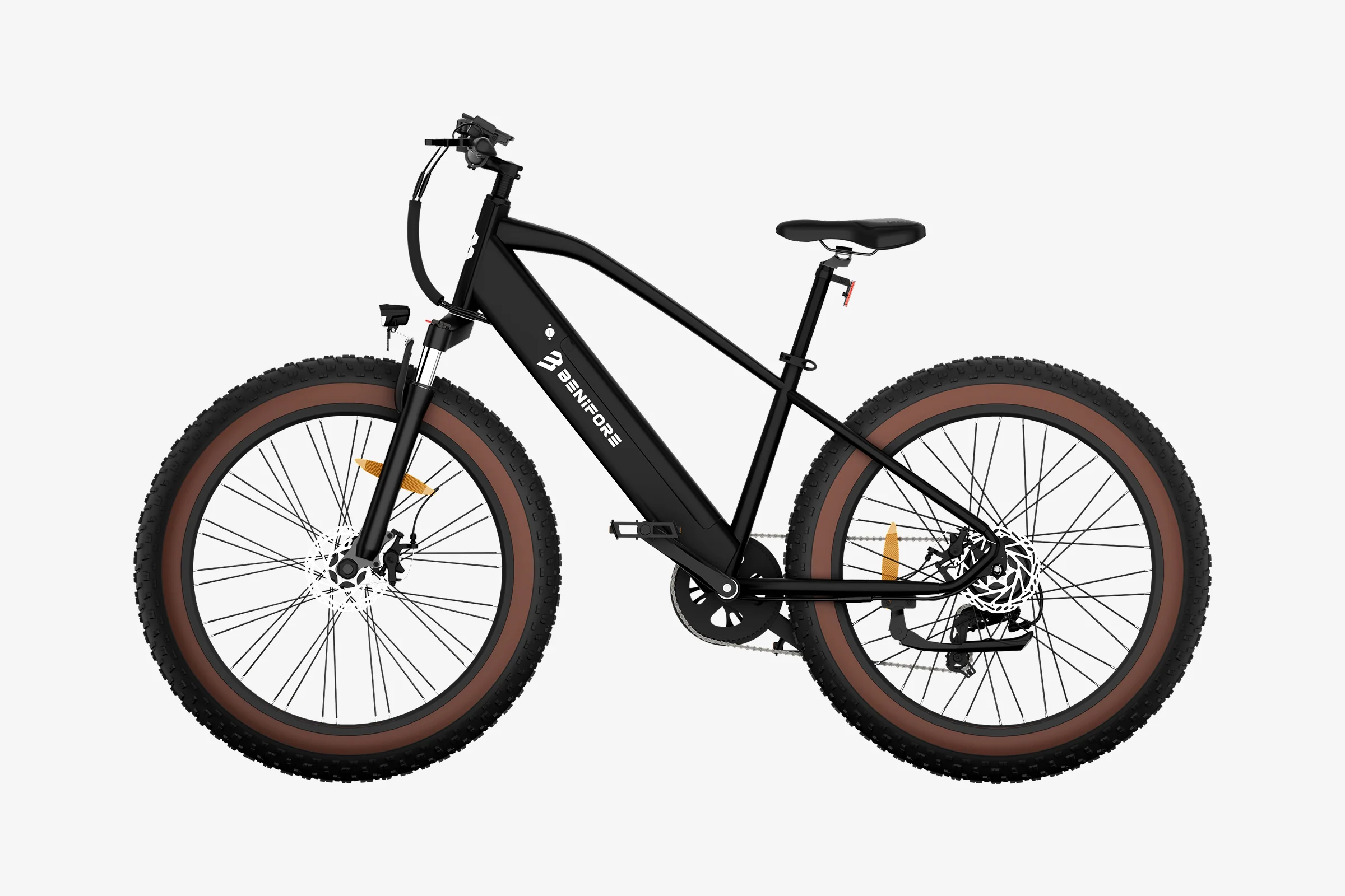 Luckeep C26 All-Terrain Electric Bike | 28MPH, 60 Miles Range, Hydraulic Suspension, Fat Tire Ebike