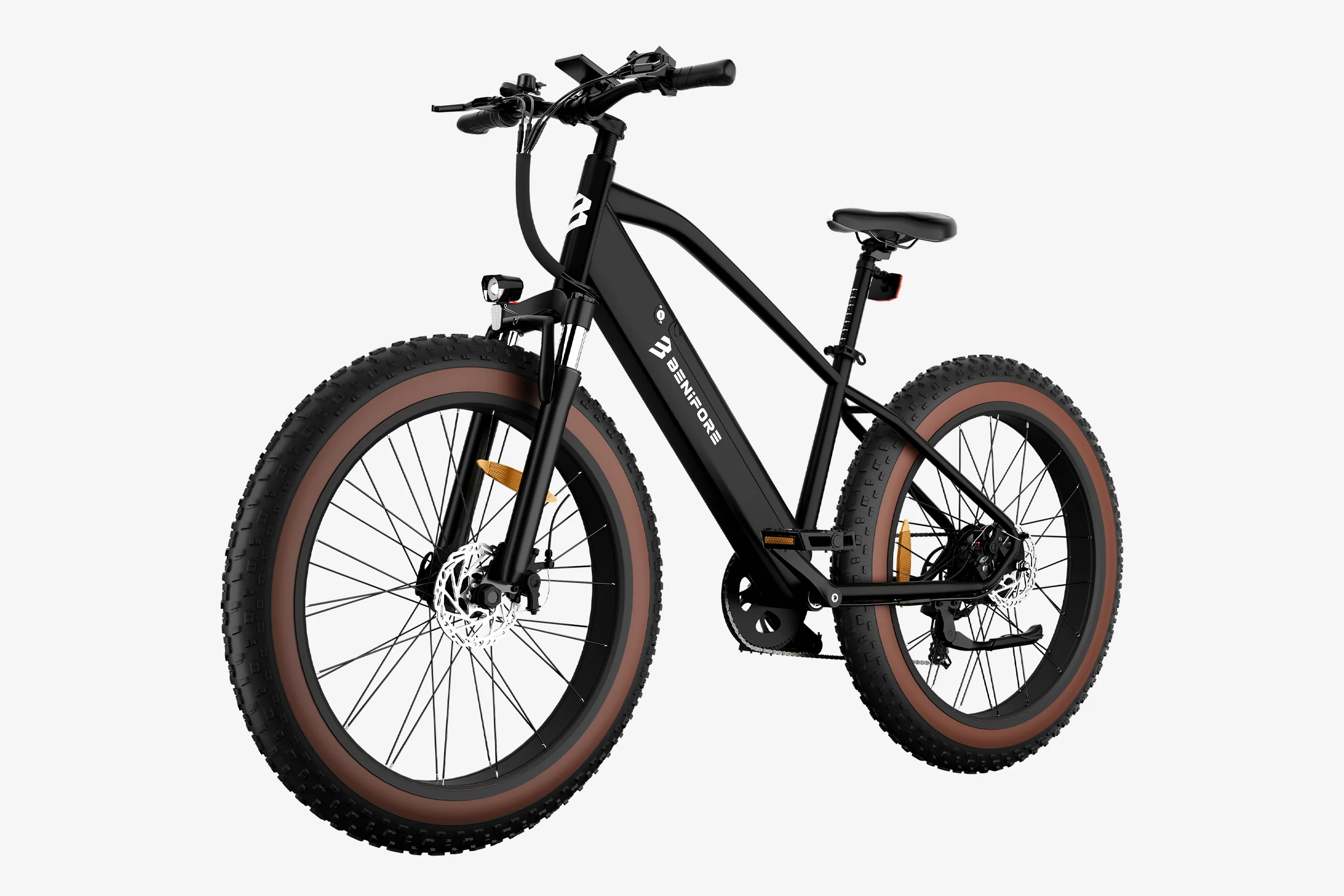 Luckeep C26 All-Terrain Electric Bike | 28MPH, 60 Miles Range, Hydraulic Suspension, Fat Tire Ebike